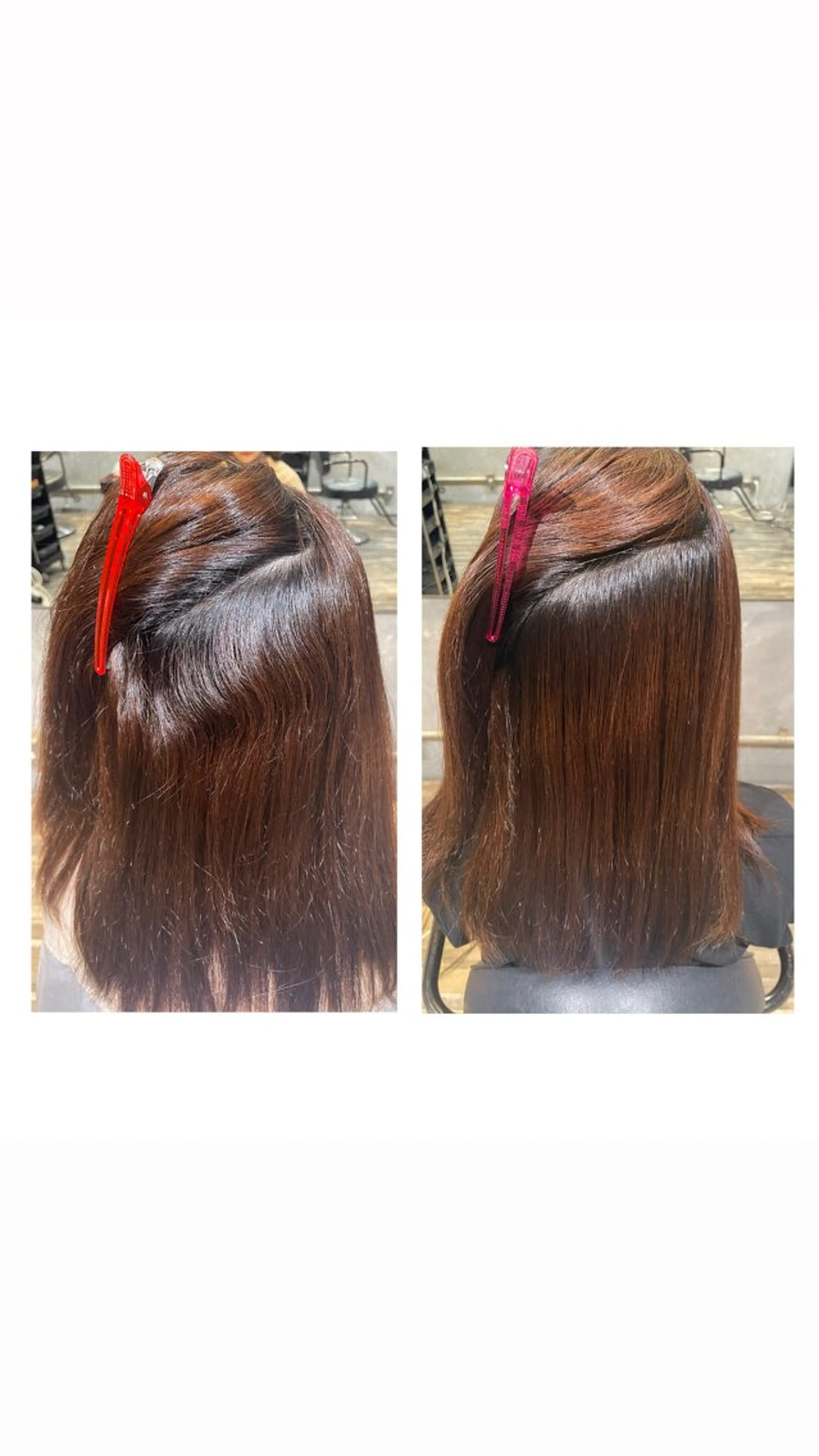 ミディアム 縮毛矯正 ✨️髪質改善✨️ みづきのヘアスタイル