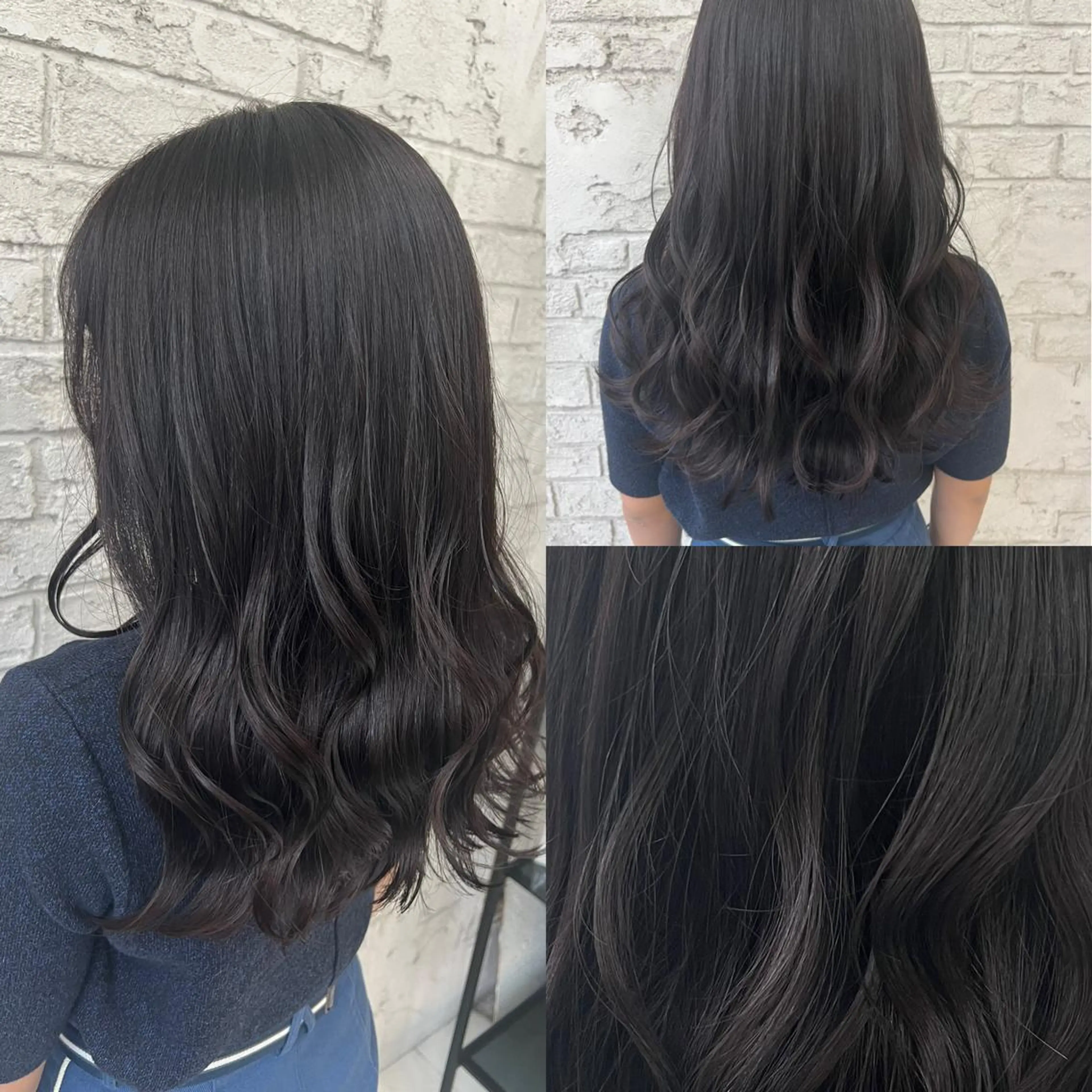 ロング カラー ヘアカラー トリートメント エクステ&艶カラー 🎀YURINA🎀のヘアスタイル