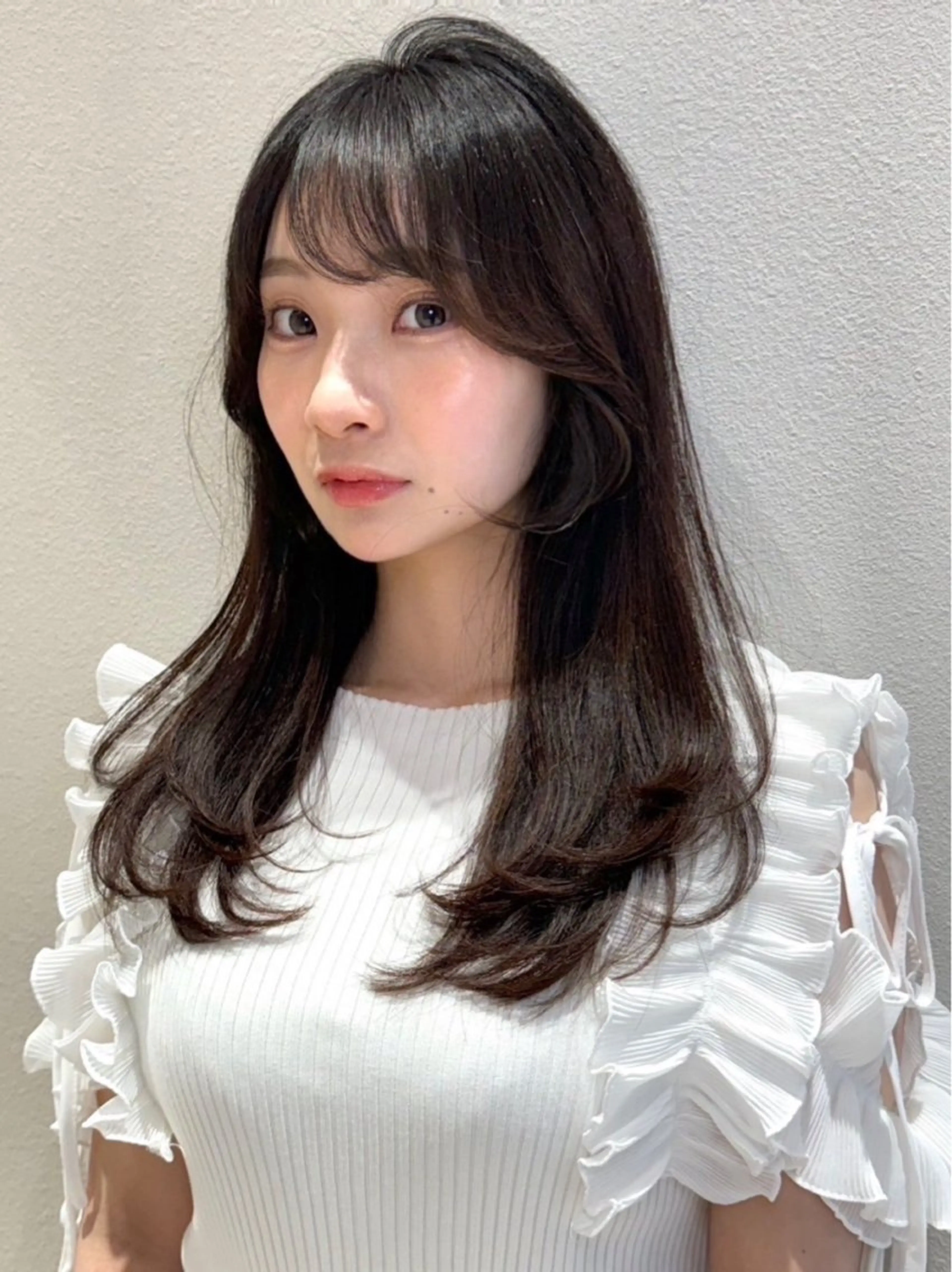 ロング カット ヘアカラー トリートメント 🩵縮毛矯正・ボブ 岩原朋也🩵のヘアスタイル