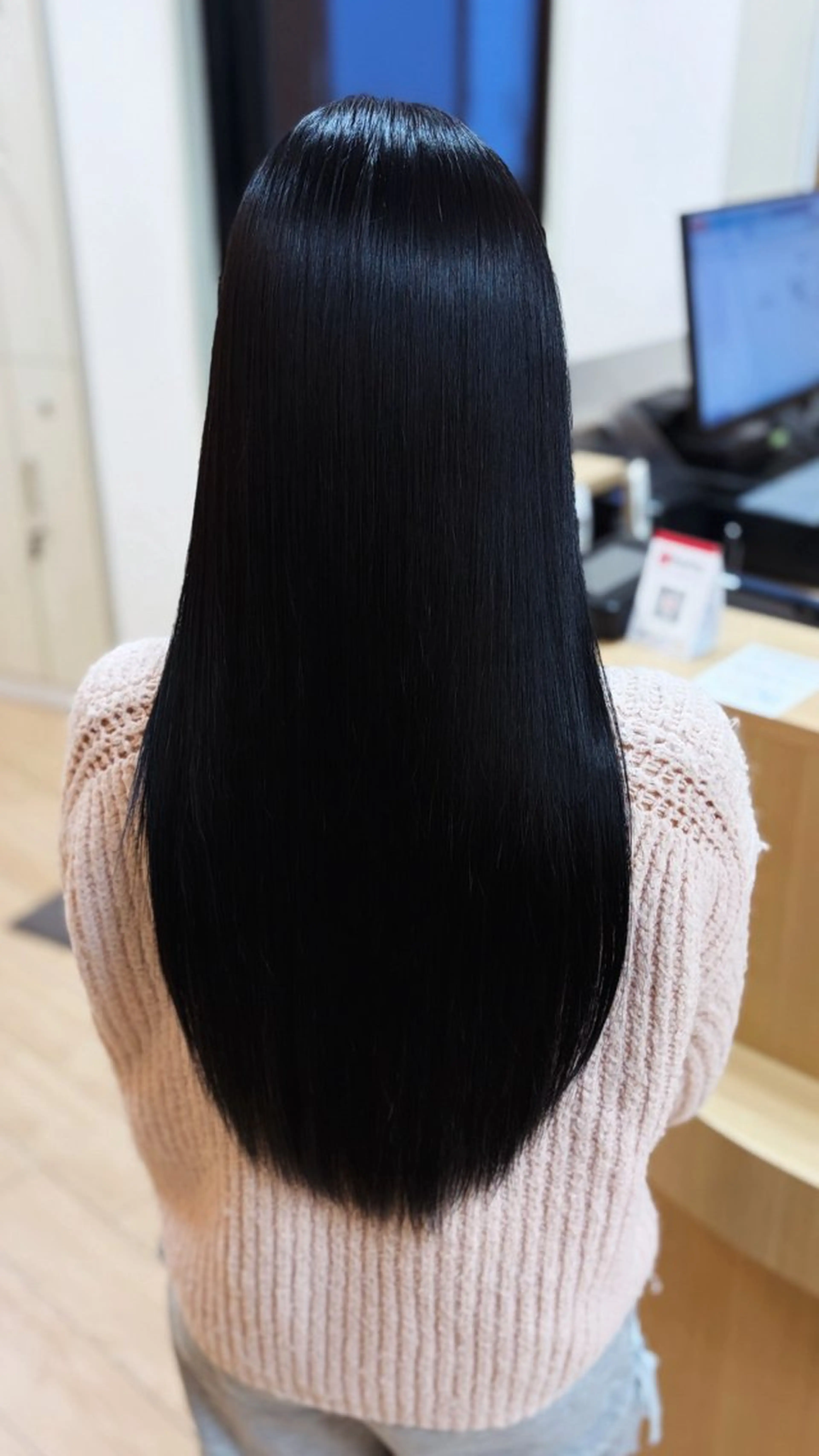 ロング 小川 涼のヘアスタイル