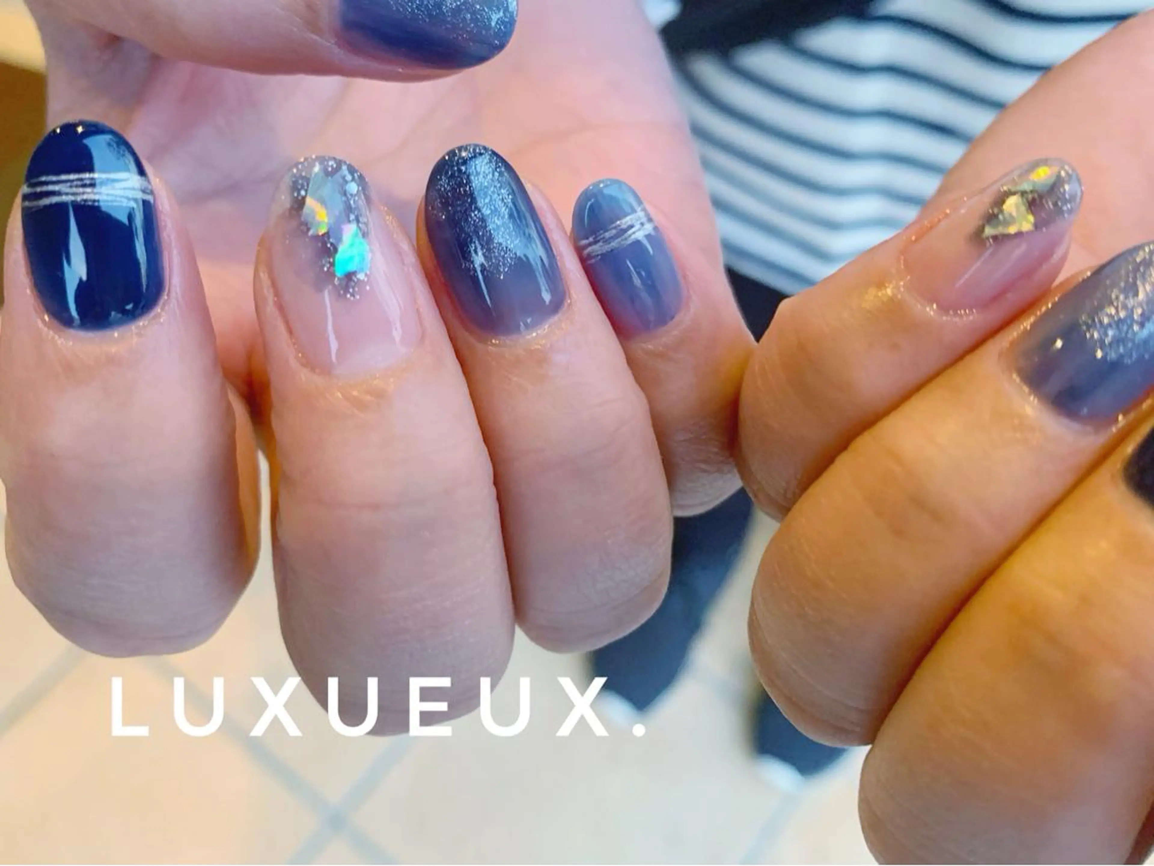 ネイル LUXUEUX春日店所属・LUXUEUX春日店 (ルクソー)のネイルデザイン