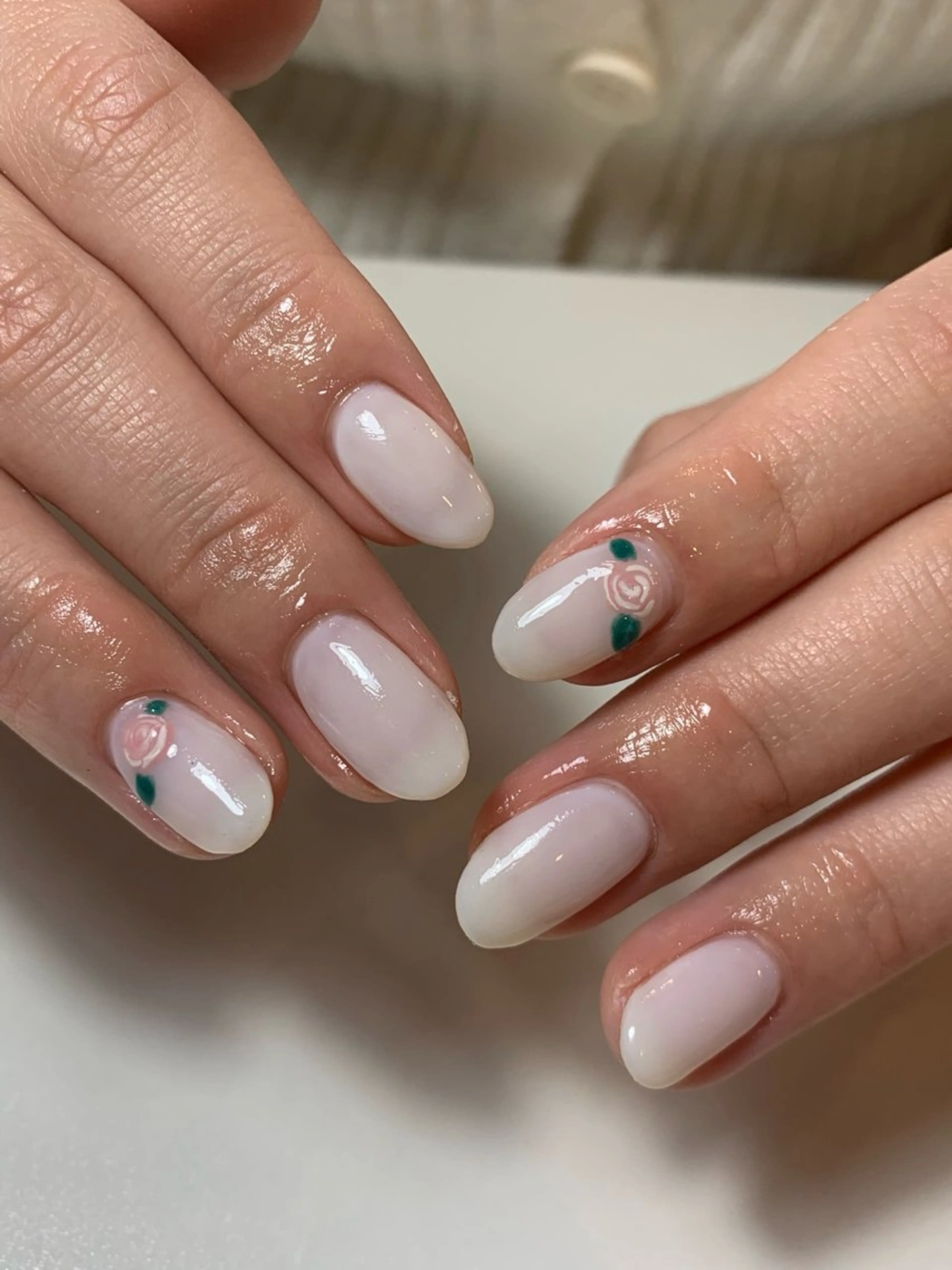 ネイル ハンドネイル 【ANEMONA】 NIHOのマツエク・マツパデザイン