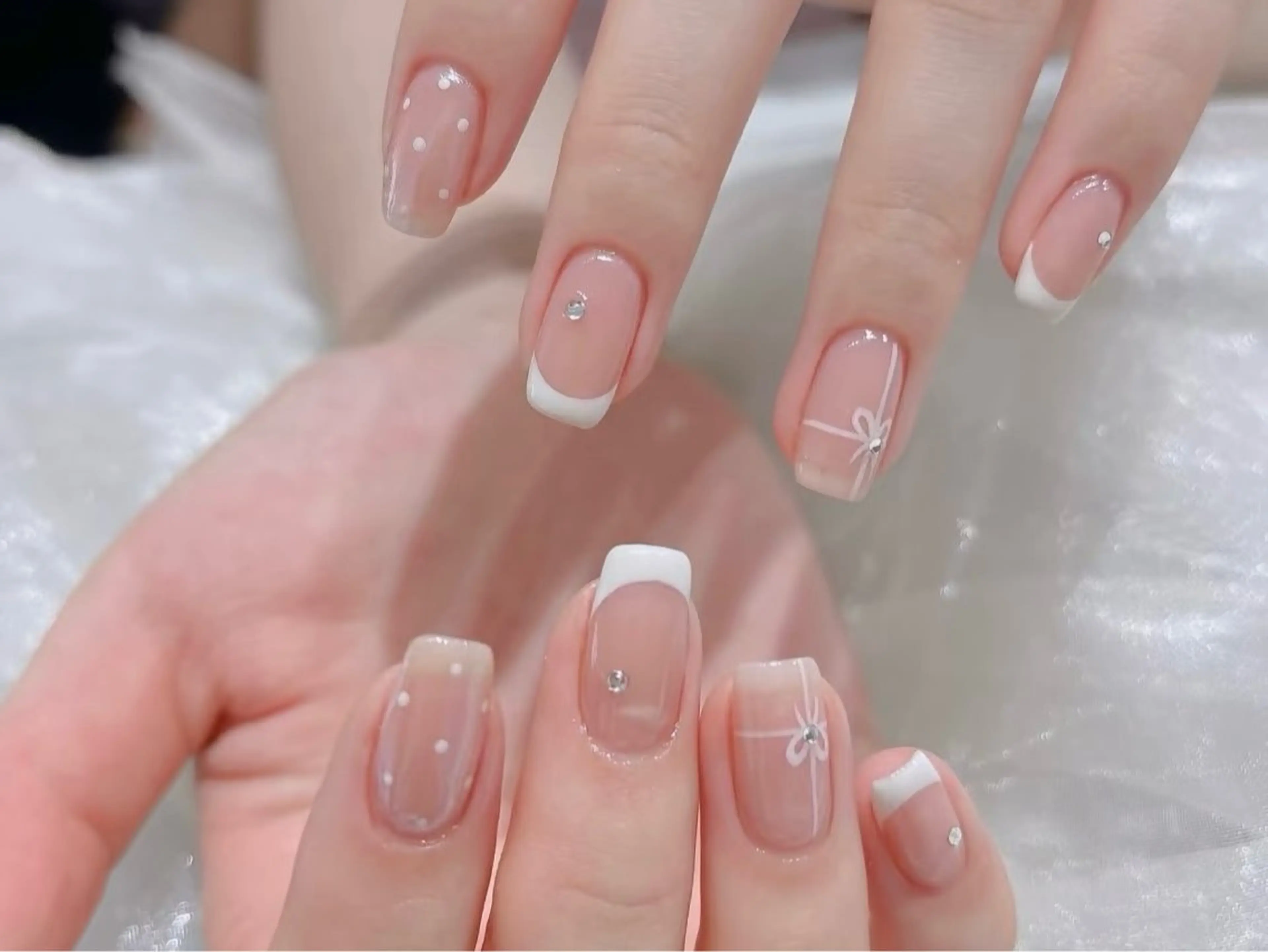 ネイル 韓国ネイル 持ち込み スカルプネイル ワンホンネイル ハンドネイル Speraネイル 大宮店🎀のネイルデザイン