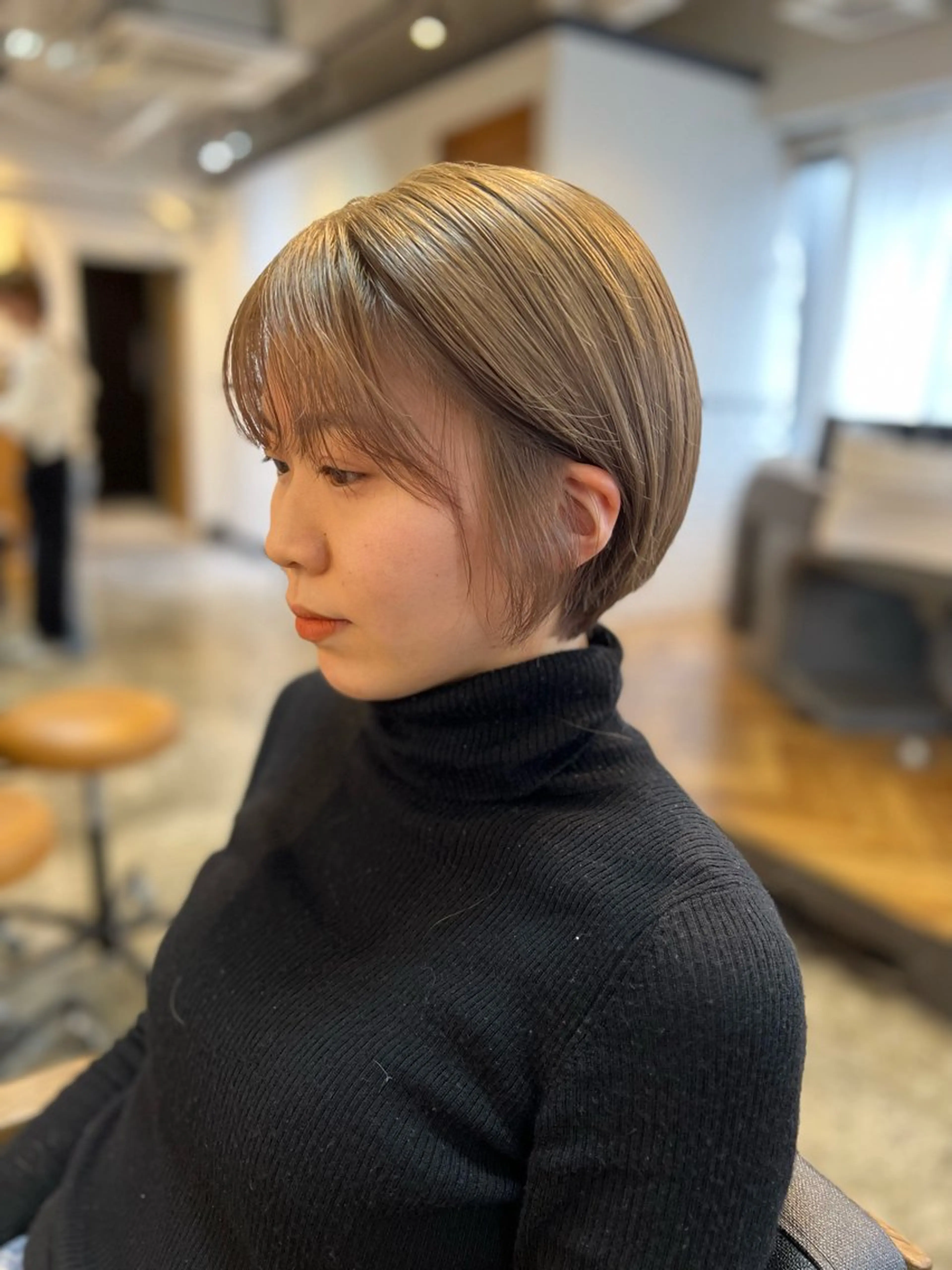 ショート knock所属・knock　國友 華乃のヘアスタイル