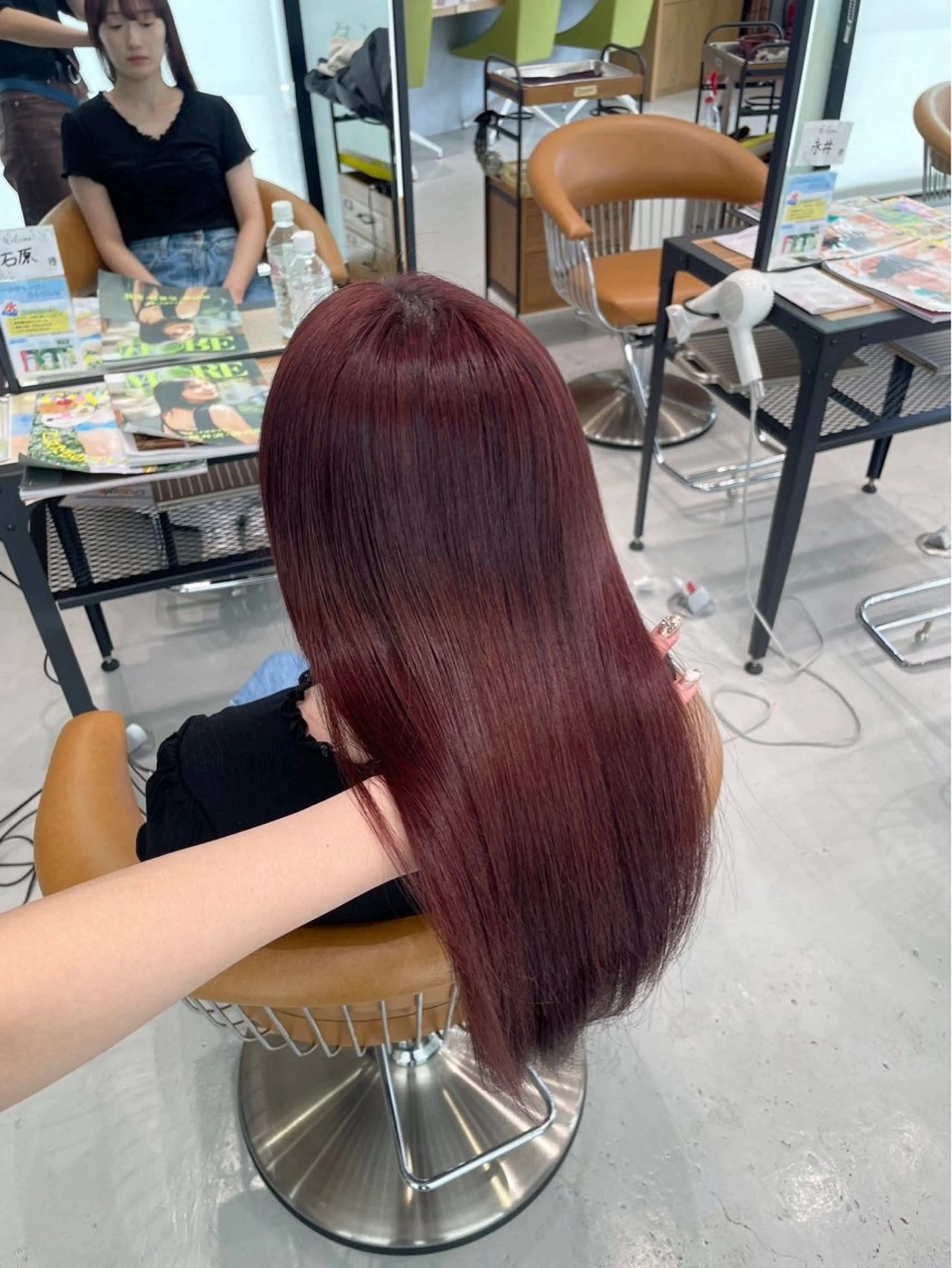 ミディアム 内藤 藍夏のヘアスタイル