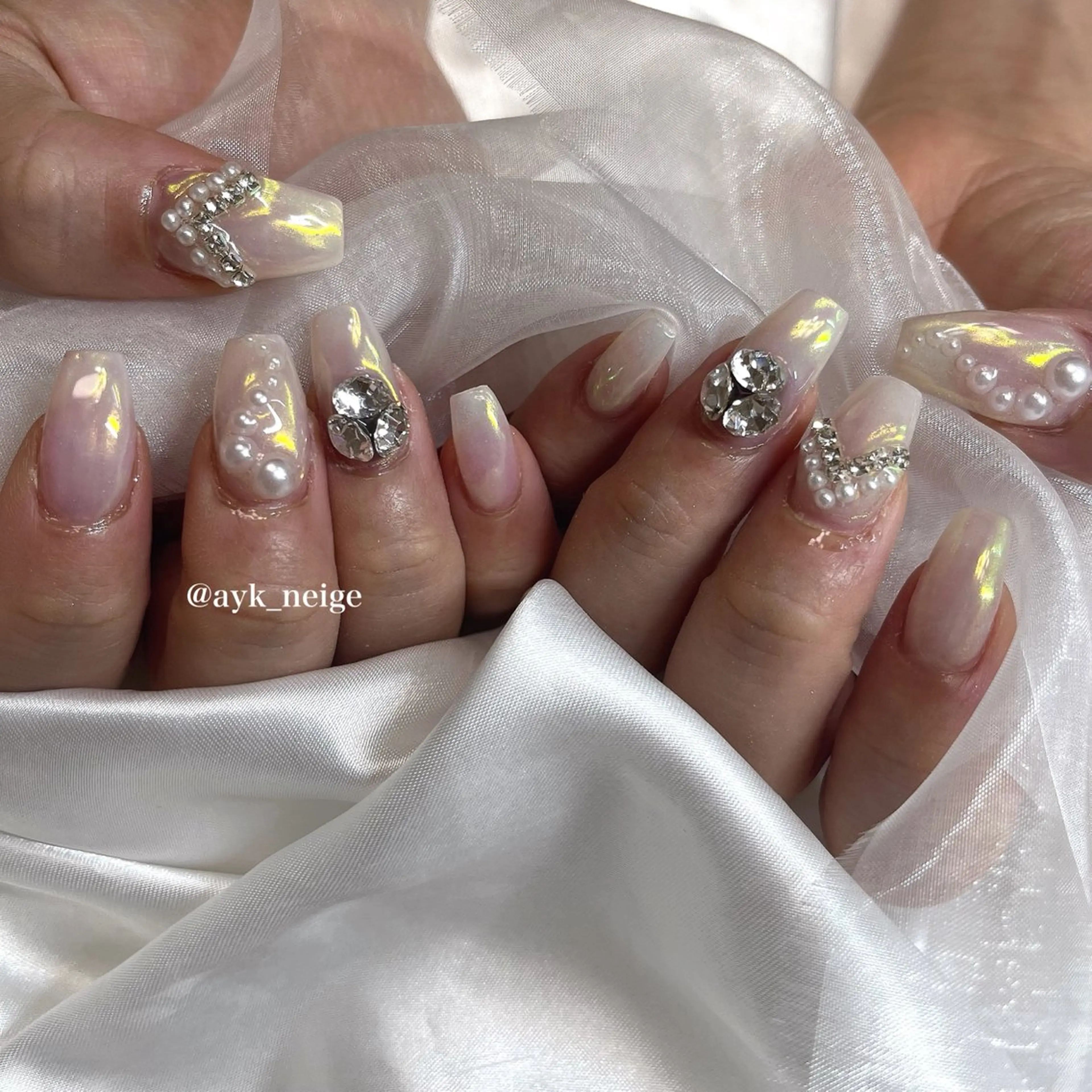 ネイル n'eige nail所属・大谷 綾香のネイルデザイン