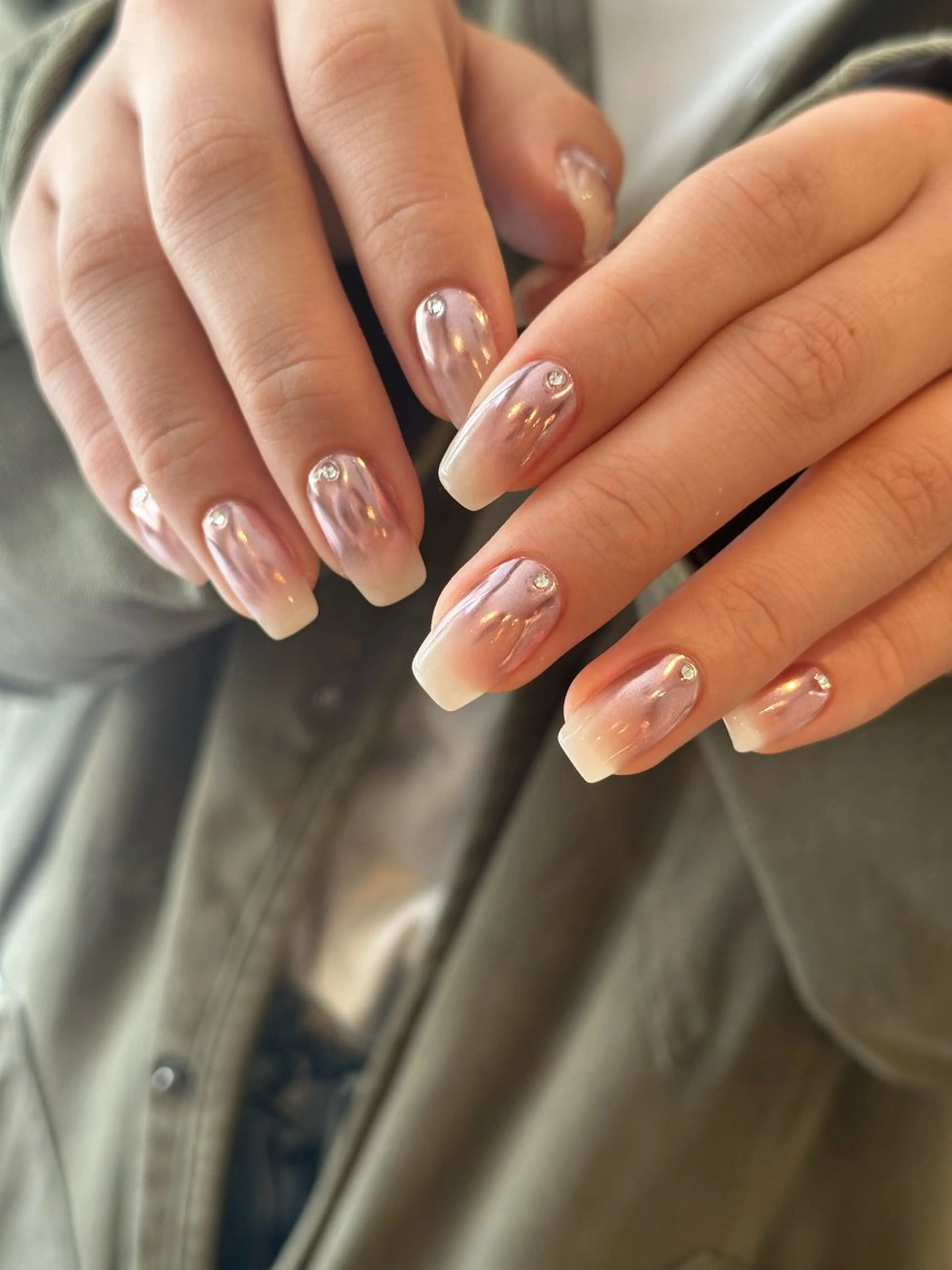 ネイル ニュアンスネイル Natsuko 🐥のネイルデザイン