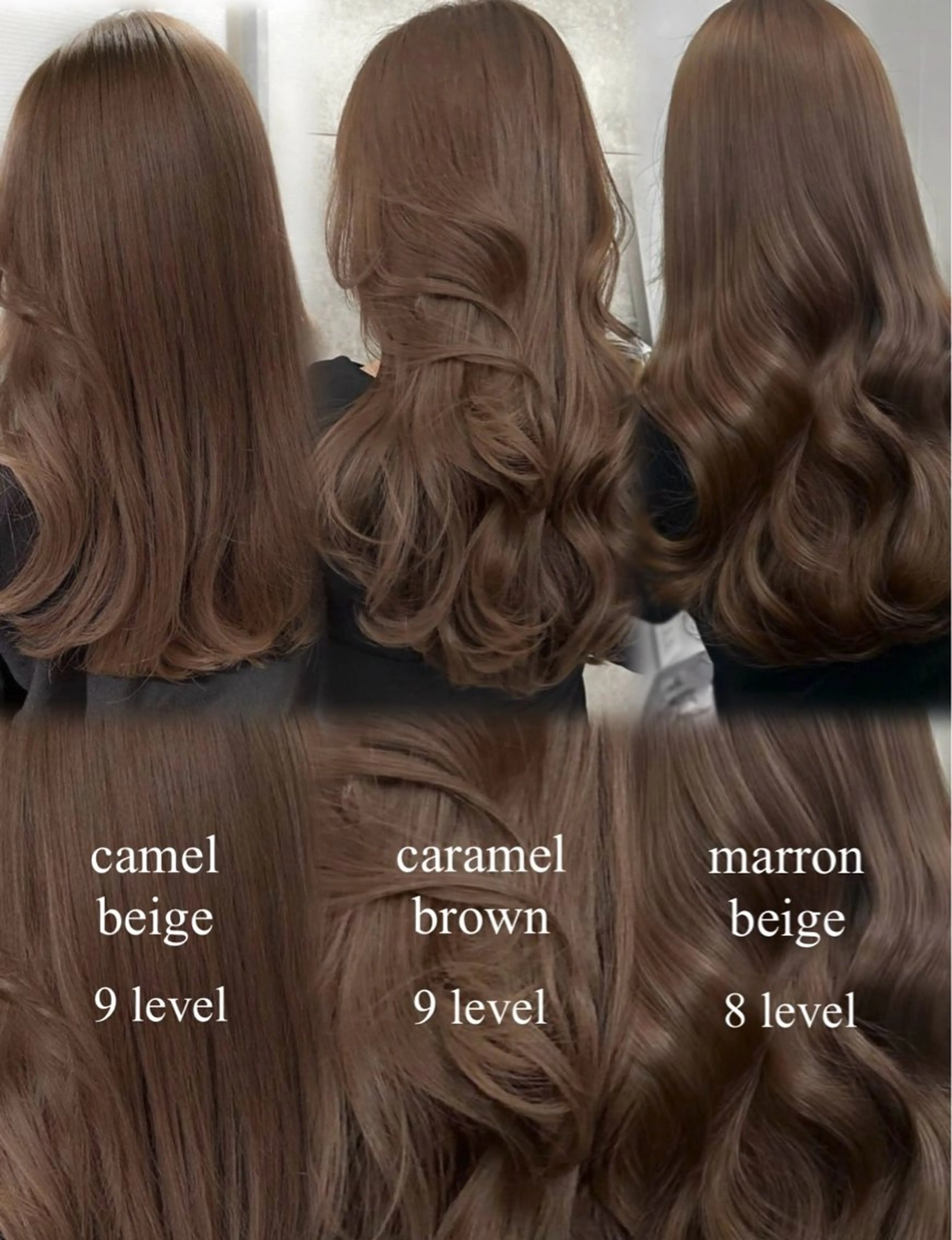 セミロング 𝑴𝑰𝒀𝑼🩰 /透明感カラー/青山のヘアスタイル