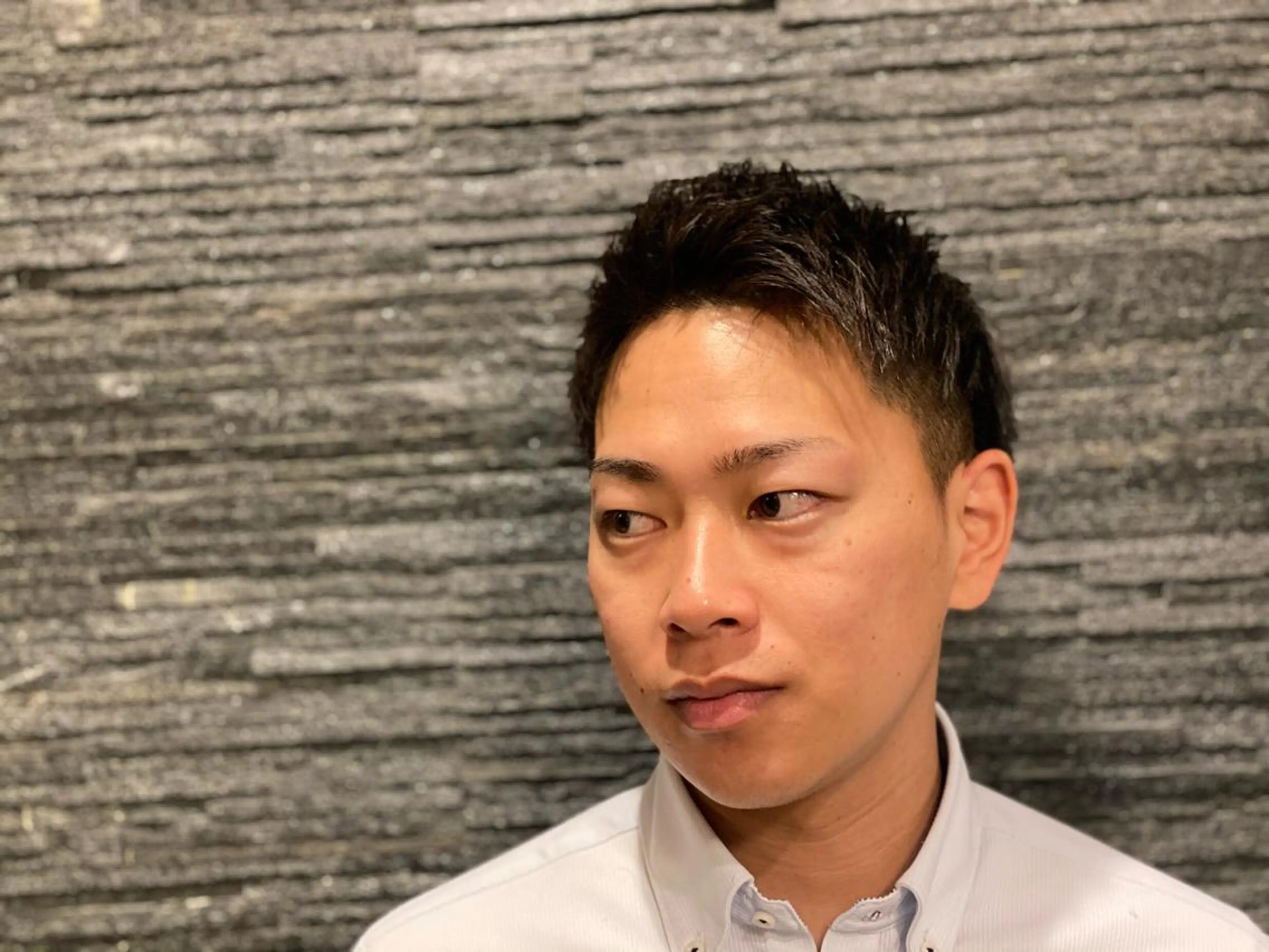 ショート メンズ 浅見 天翔のヘアスタイル