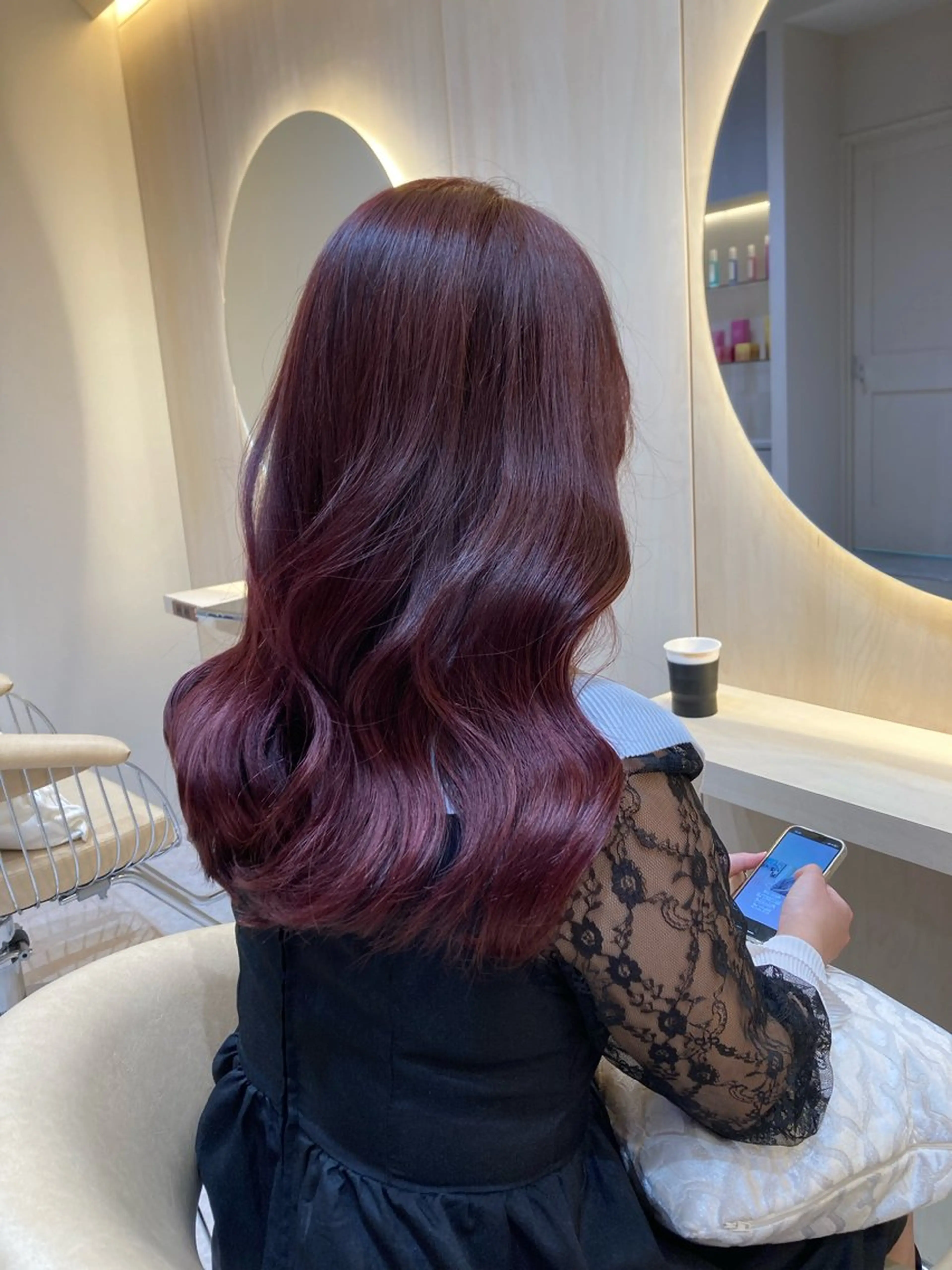 ロング ヘアカラー トリートメント 🩵縮毛矯正・ボブ 岩原朋也🩵のヘアスタイル