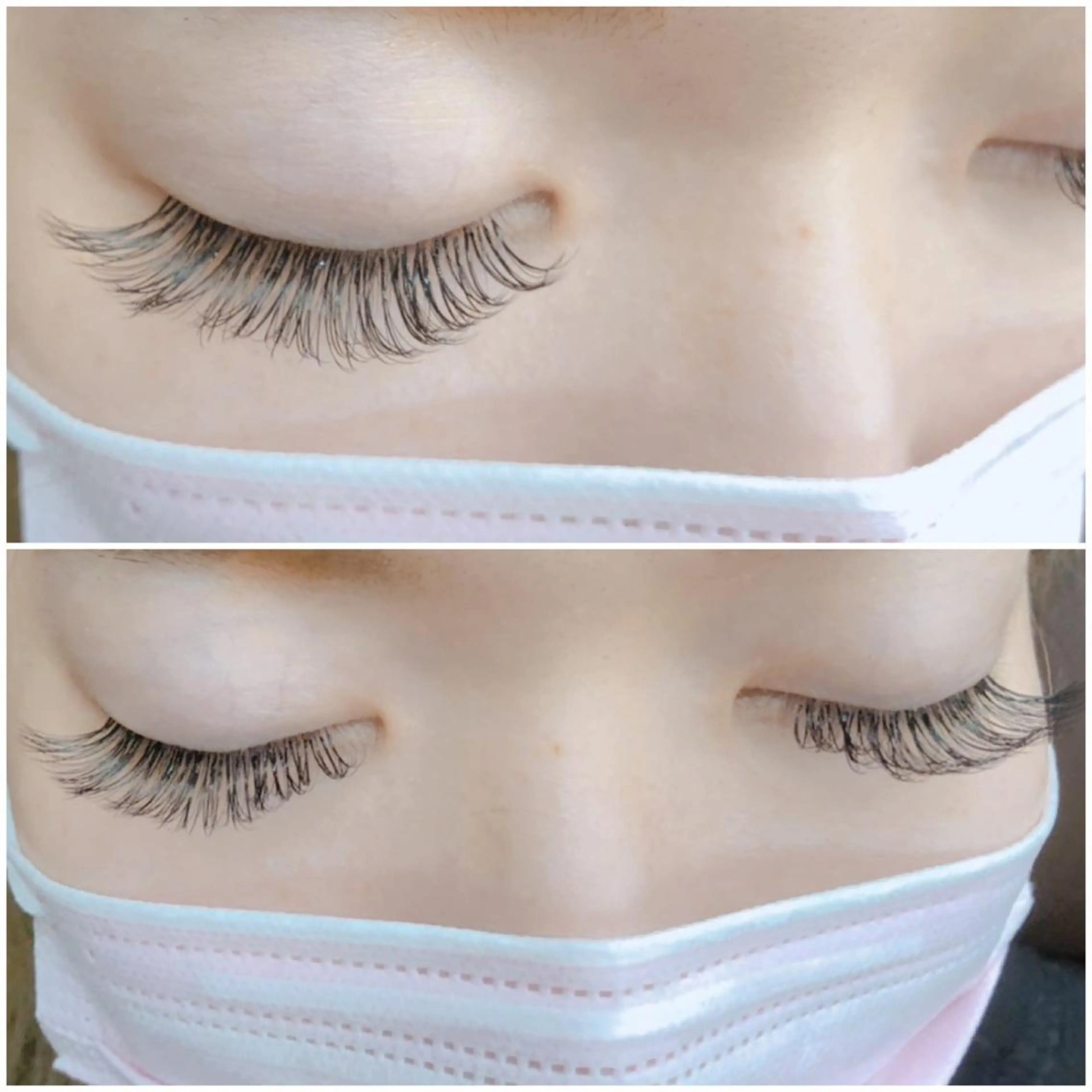 🦋【初回オフ無料】ふわふわ柔らかボリュームラッシュ100束（300～400本）の写真