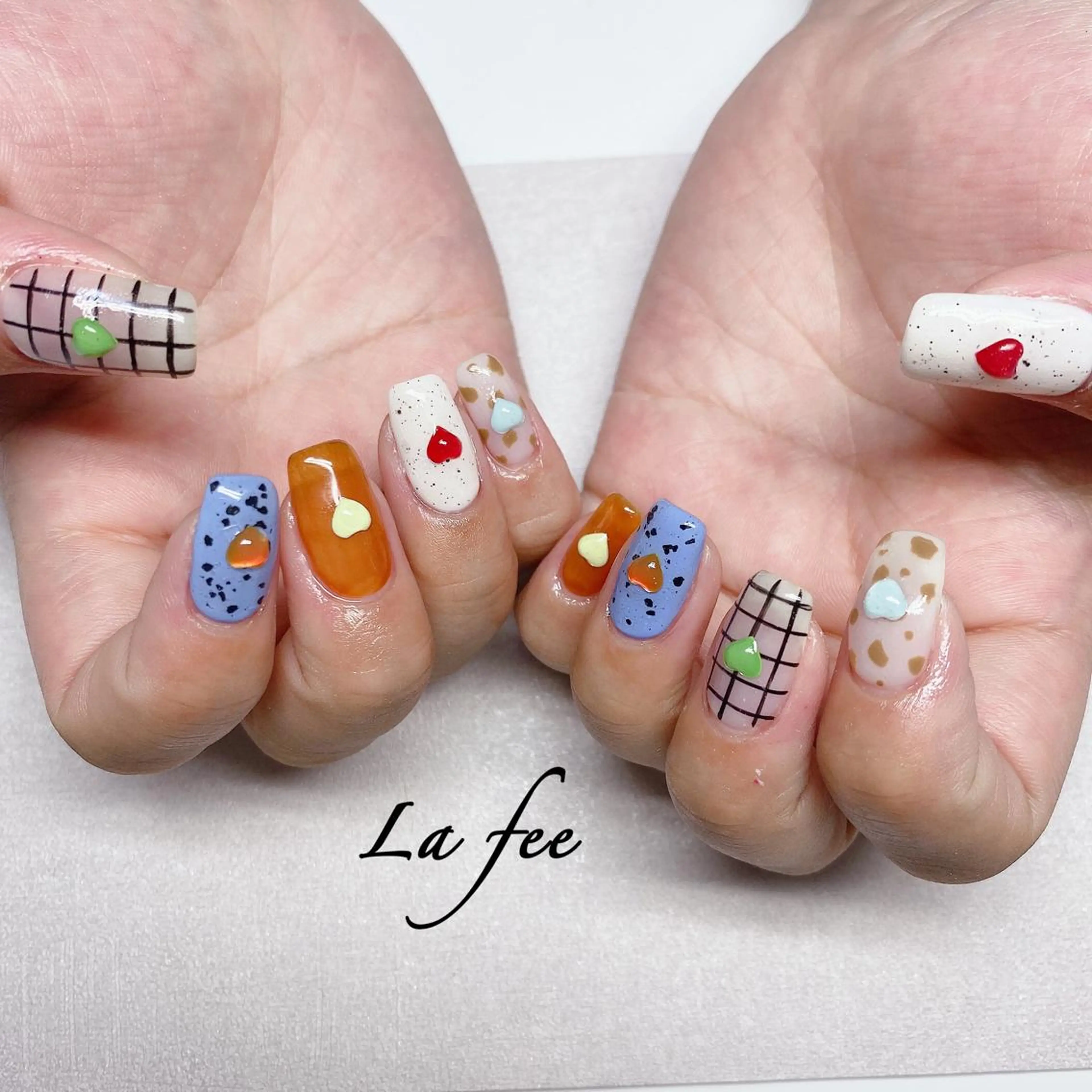 カラー ネイル La feeのネイルデザイン