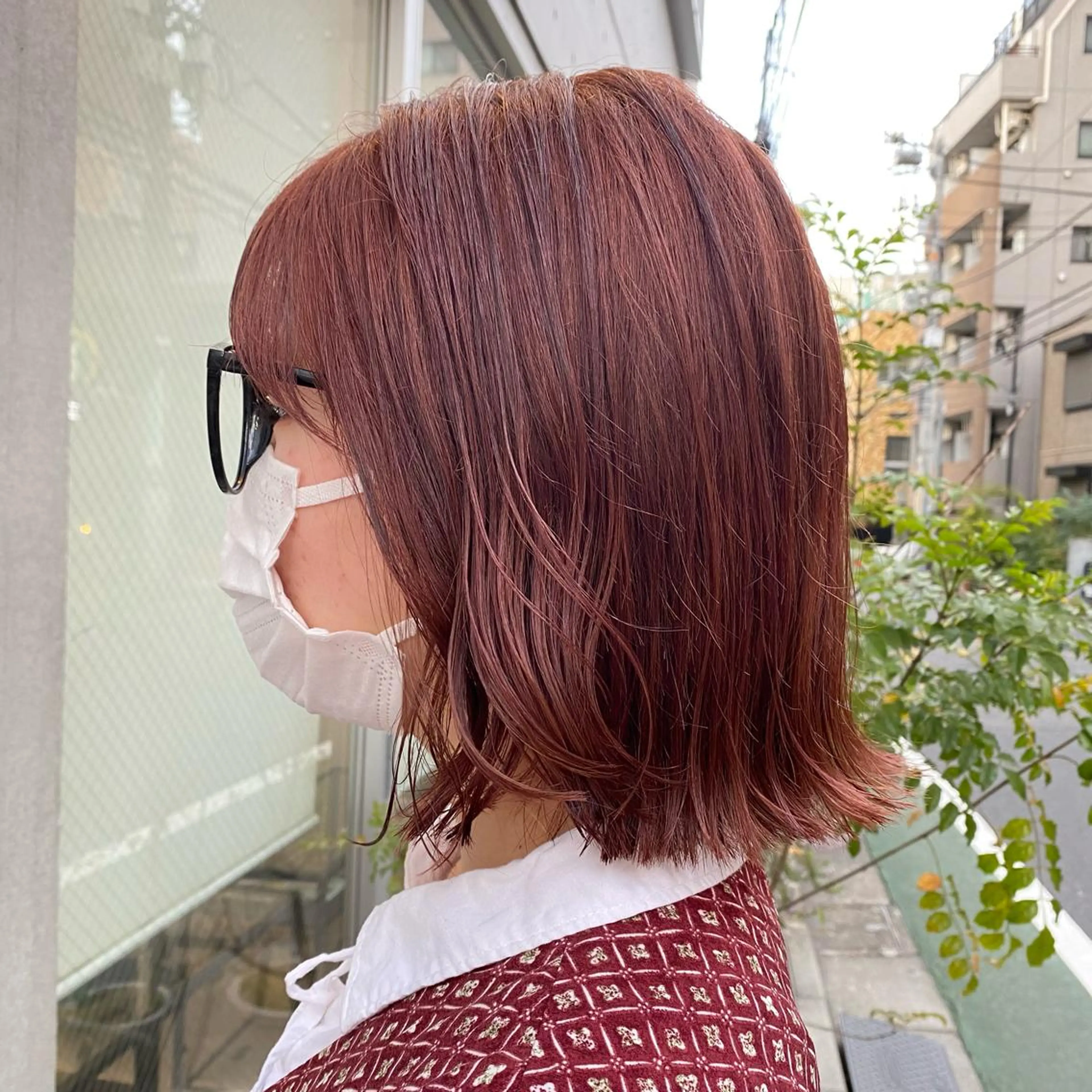 ショート カラー 🪭risa 暖色/レイヤー🪭のヘアスタイル