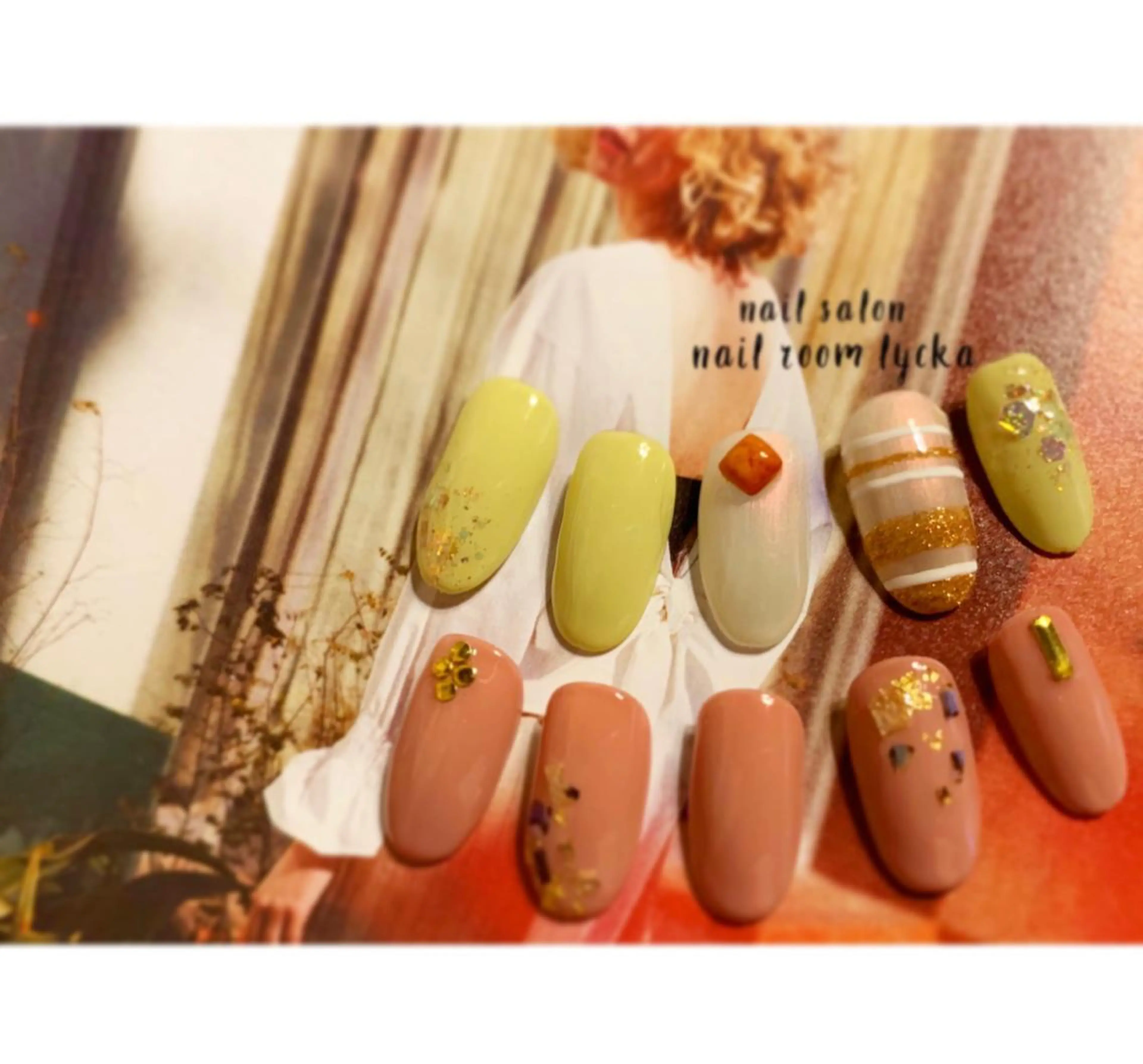 ネイル ﾈｲﾙﾙｰﾑﾘｯｶ 𝐦𝐚𝐲𝐮のネイルデザイン