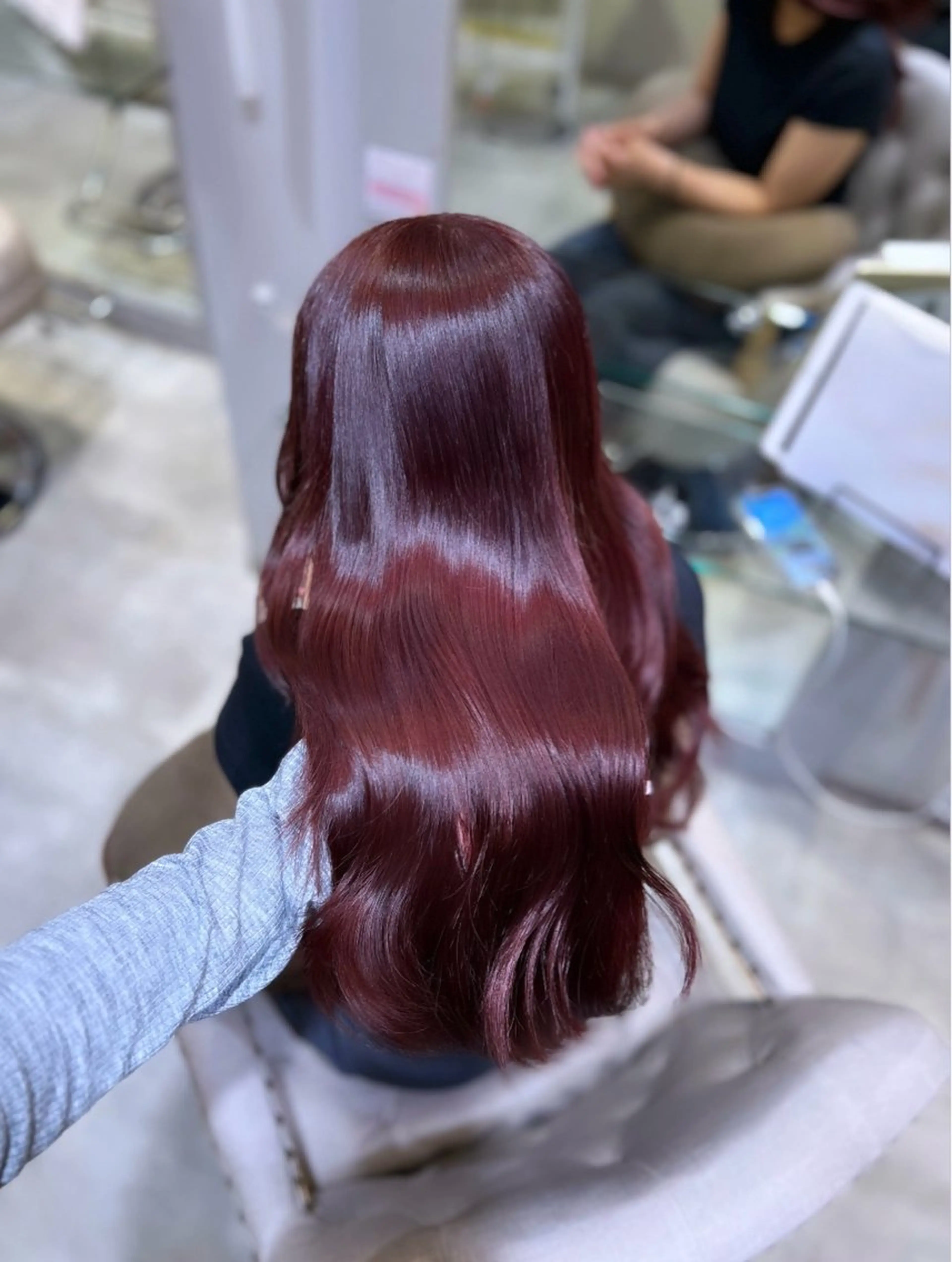 ロング 🤍艶髪韓国ヘア🤍 Rikoのヘアスタイル