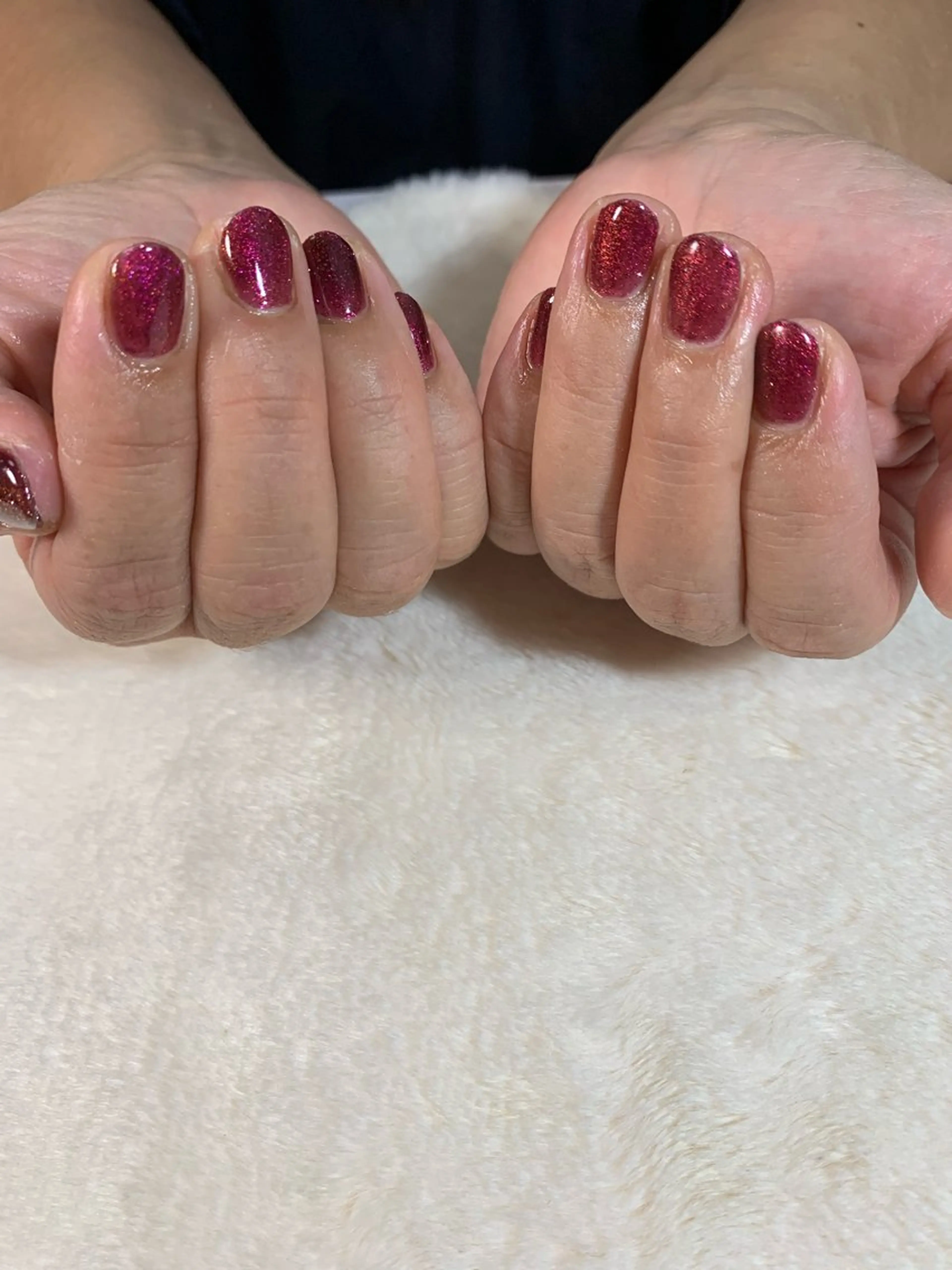 ネイル フラッシュネイル マグネットネイル ハンドネイル 北川 恭子のネイルデザイン