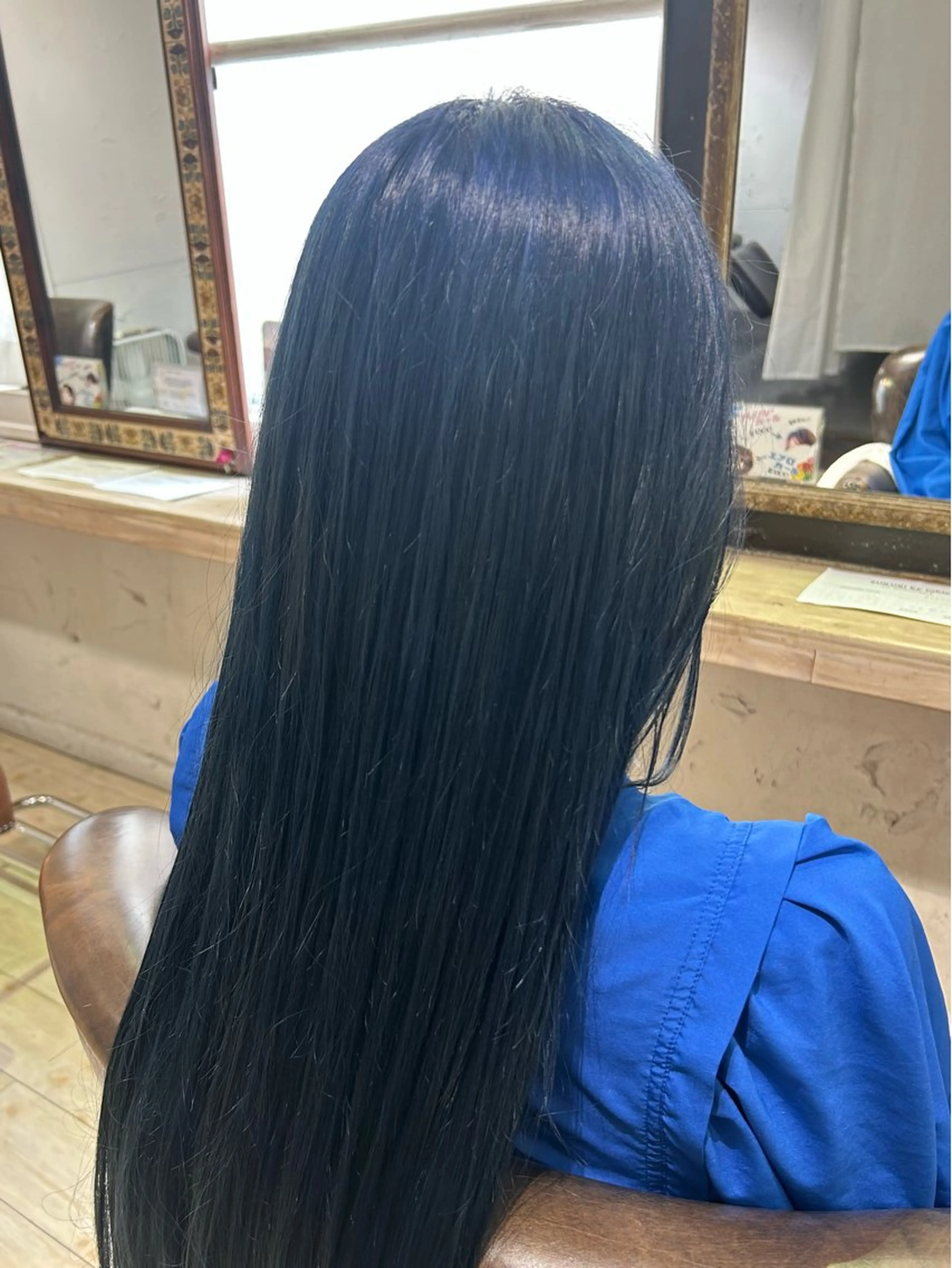 ロング カラー コヤナギ ラムのヘアスタイル