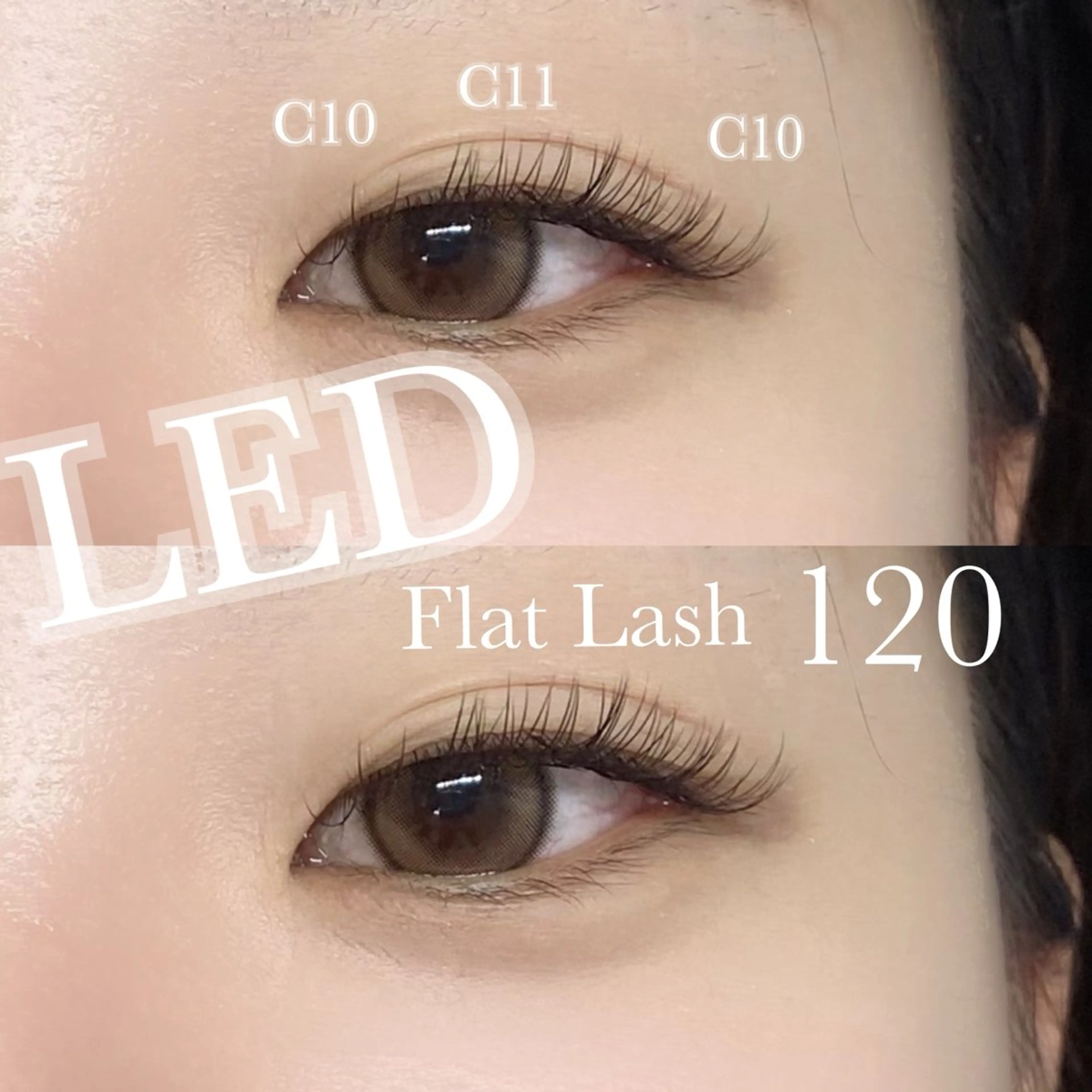 マツエク・マツパ EYELA 莉奈のマツエク・マツパデザイン