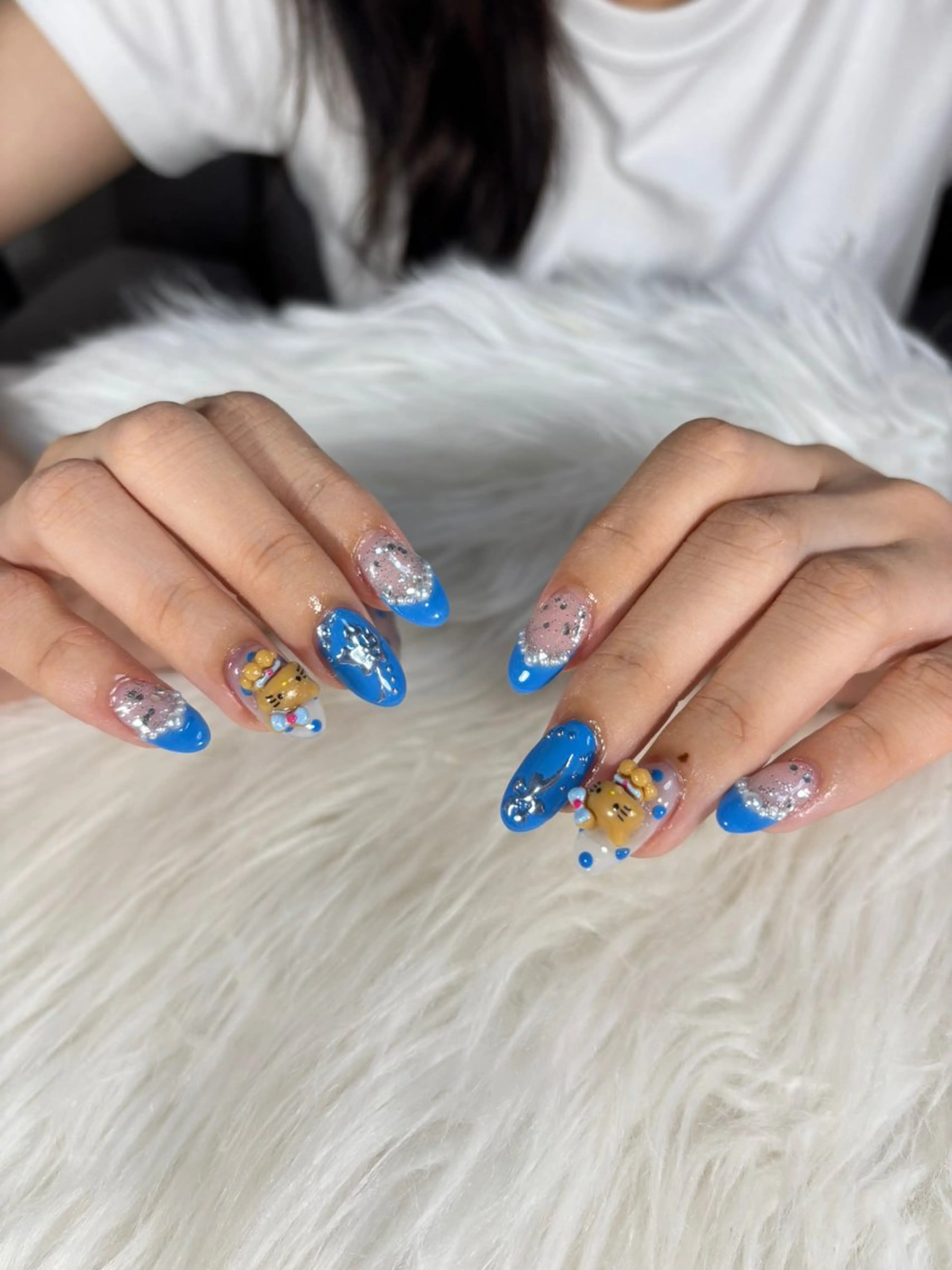 【ジェルオフ/ケア無料🆓】🦋お持ち込みdesign art🦋✨10本アート✨の写真