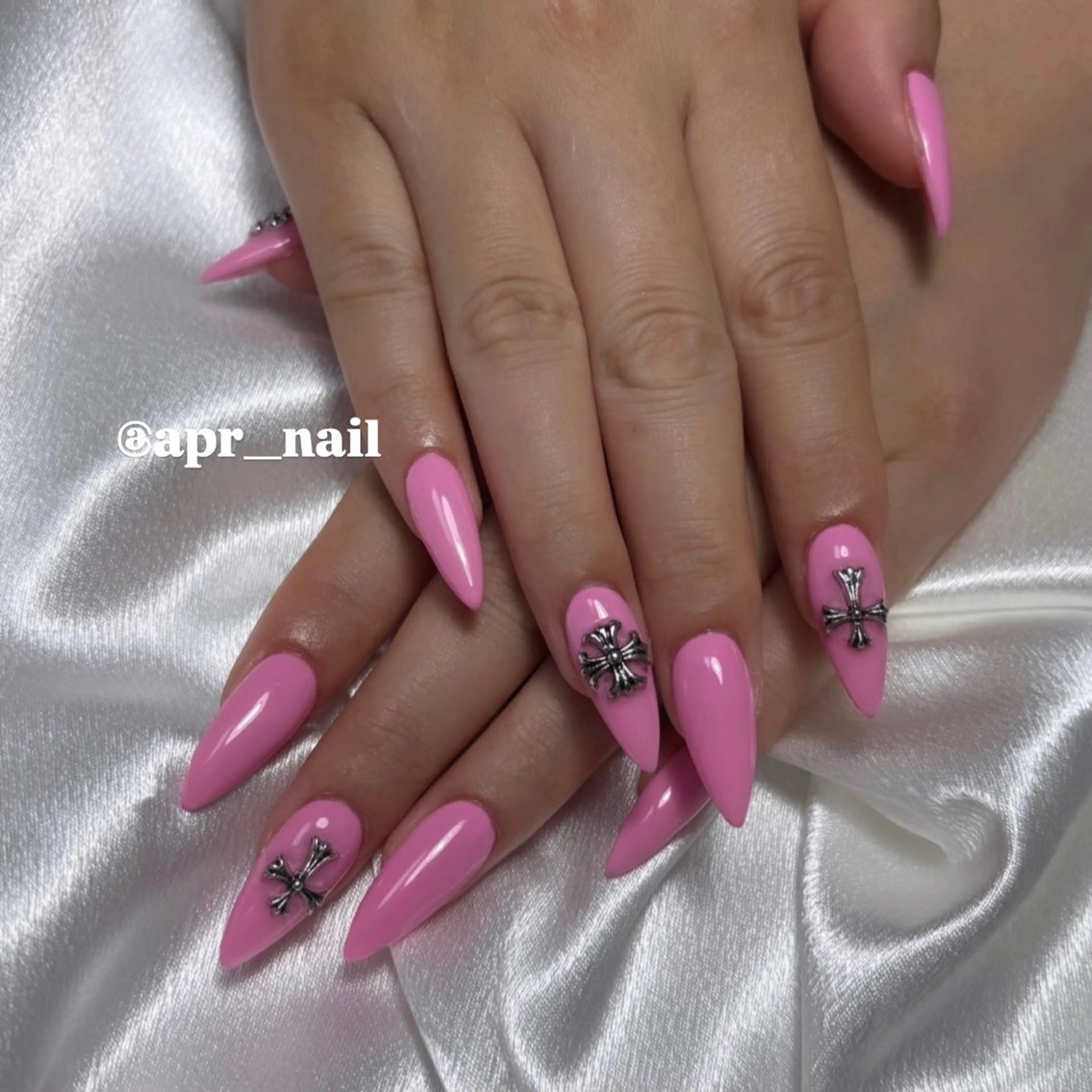 ネイル ワンカラーネイル スカルプネイル Nailsalon apricotのネイルデザイン