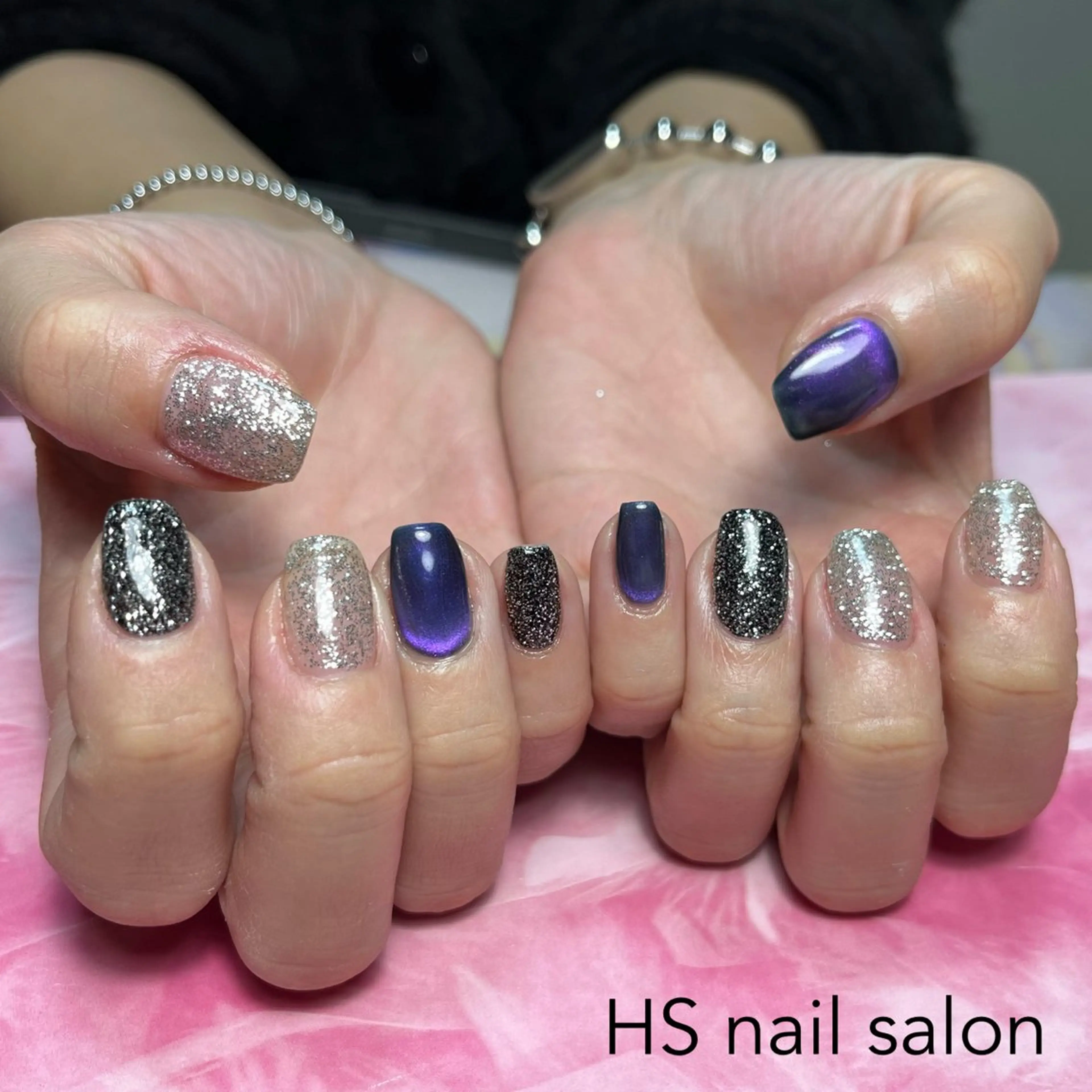 ミディアム ハンドネイル hs nail salonのネイルデザイン