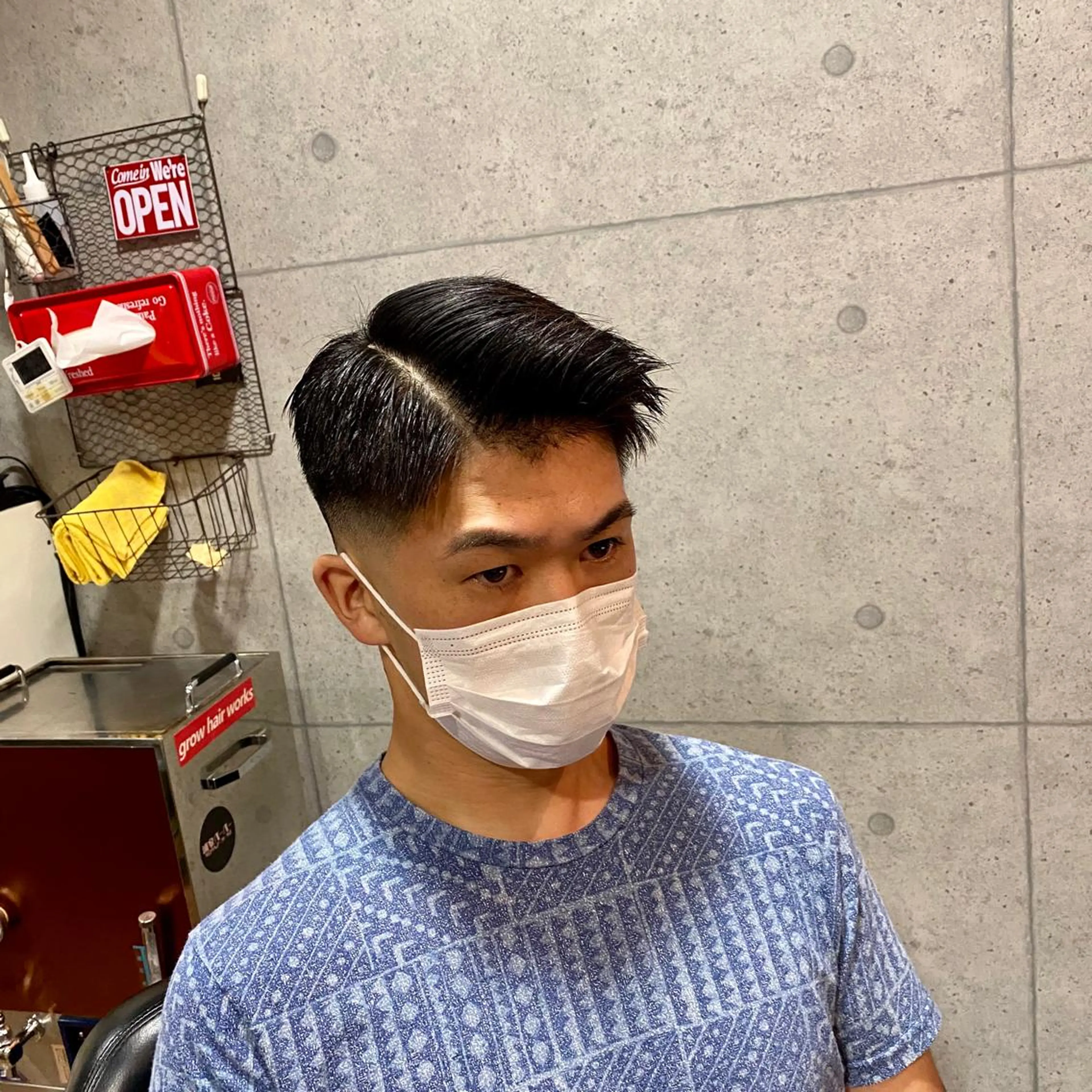 ショート grow hair works所属・🔥無料メンズカット /パーマ🔥奥山のヘアスタイル