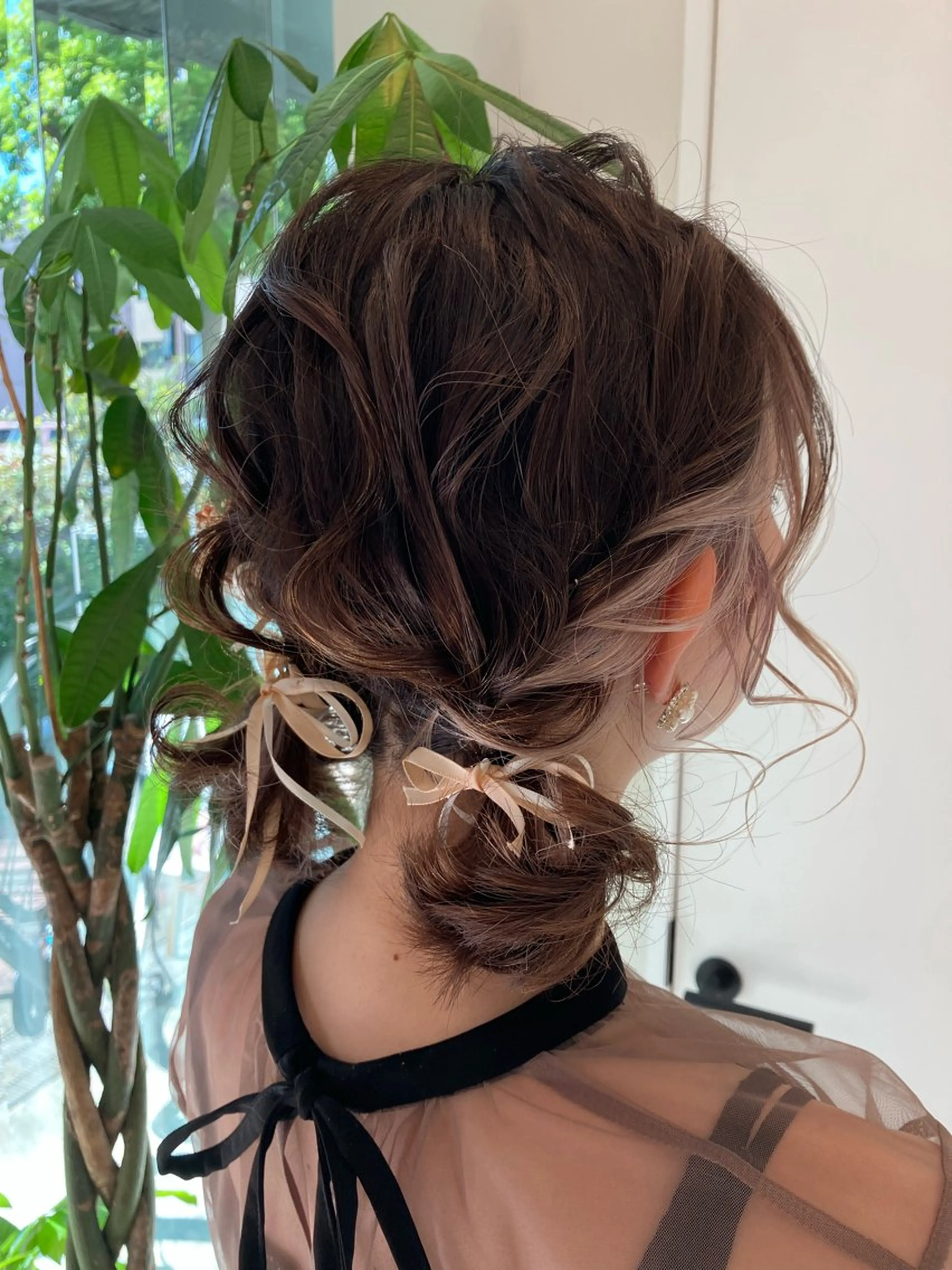 ヘアアレンジ ツインテール Hair&Make Nahoのマツエク・マツパデザイン