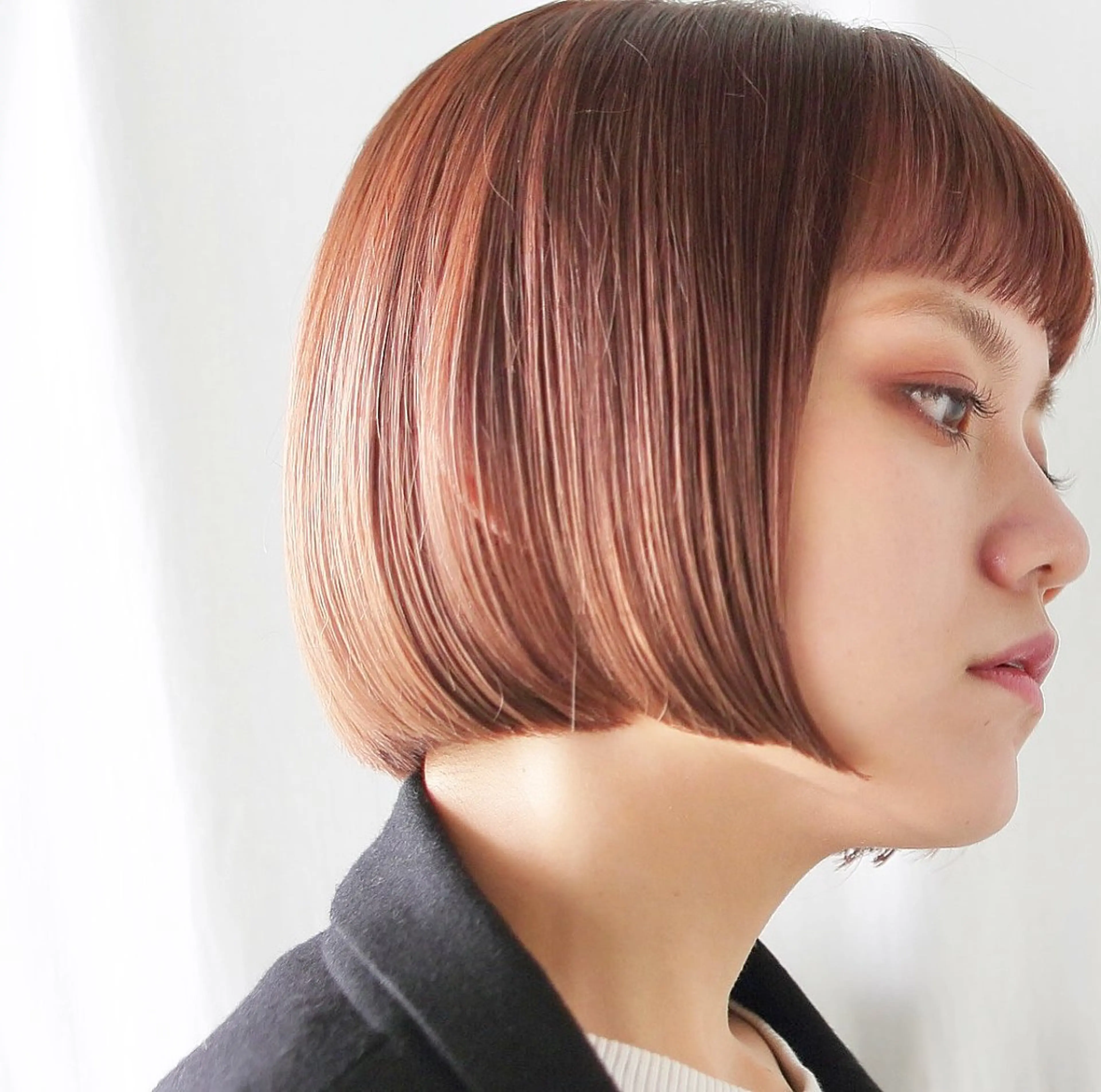 ショート カラー ボブ 髪質改善 似合わせカット ショートヘア トリートメント カット ヘアカラー トリートメント ショートボブ縮毛矯正 髪質改善のプロ山道潤のヘアスタイル