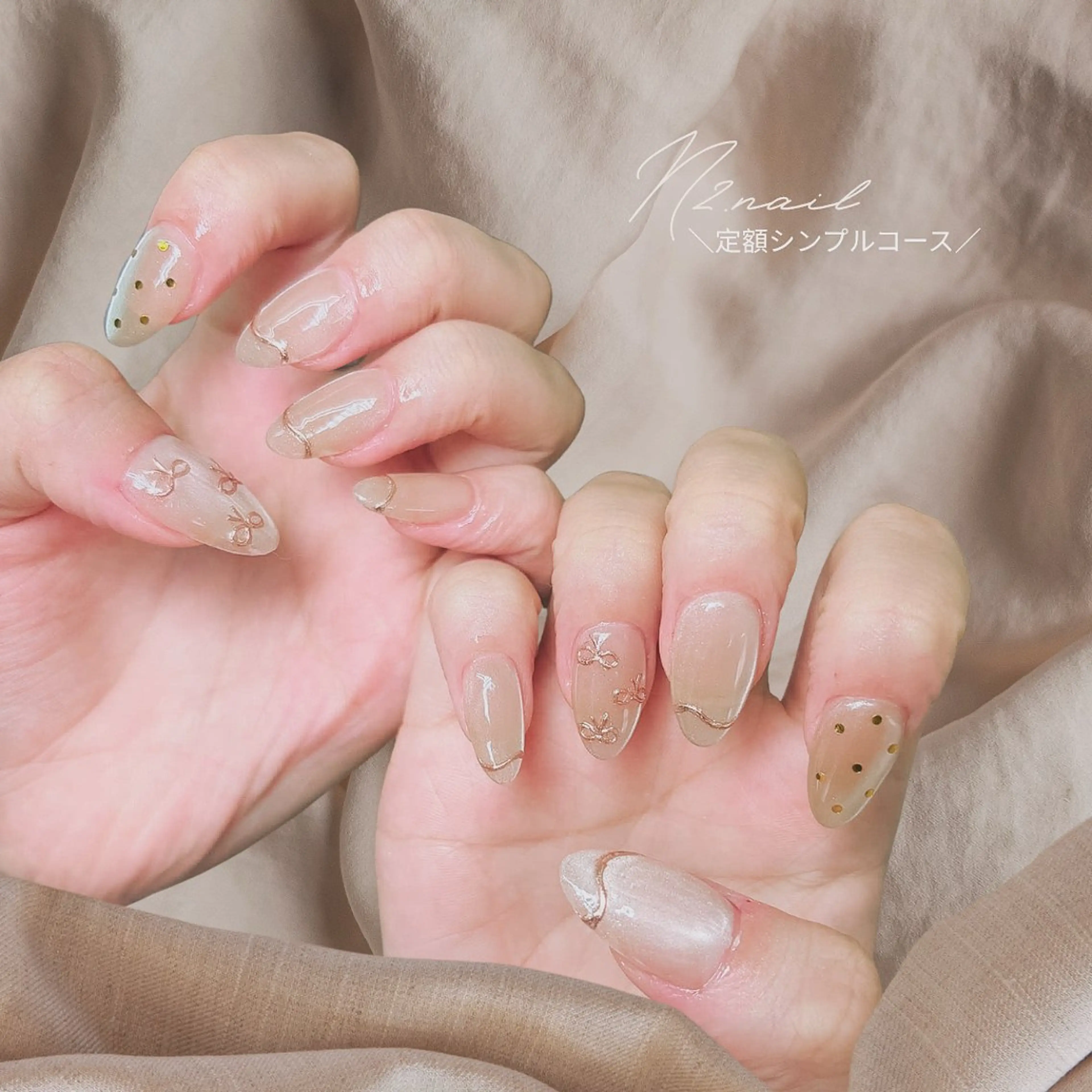 ミディアム N2.nail所属・N2 nailのネイルデザイン