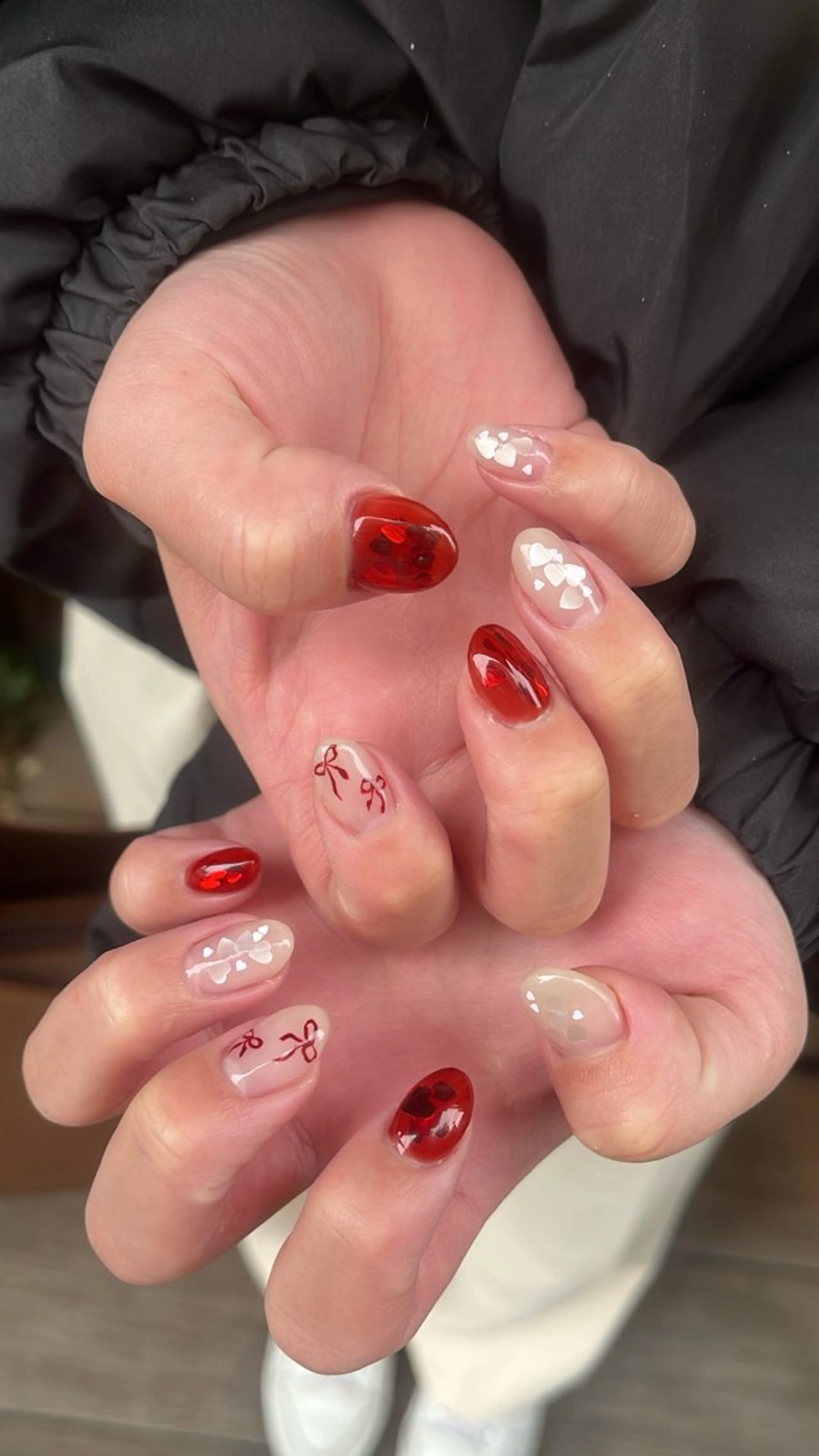 ネイル クリアネイル ジェルネイル 氷ネイル・うるうるネイル ニュアンスネイル シンプルネイル ハンドネイル SAKU  nail[サクネイル]所属・SAKU nail 作島茜のネイルデザイン