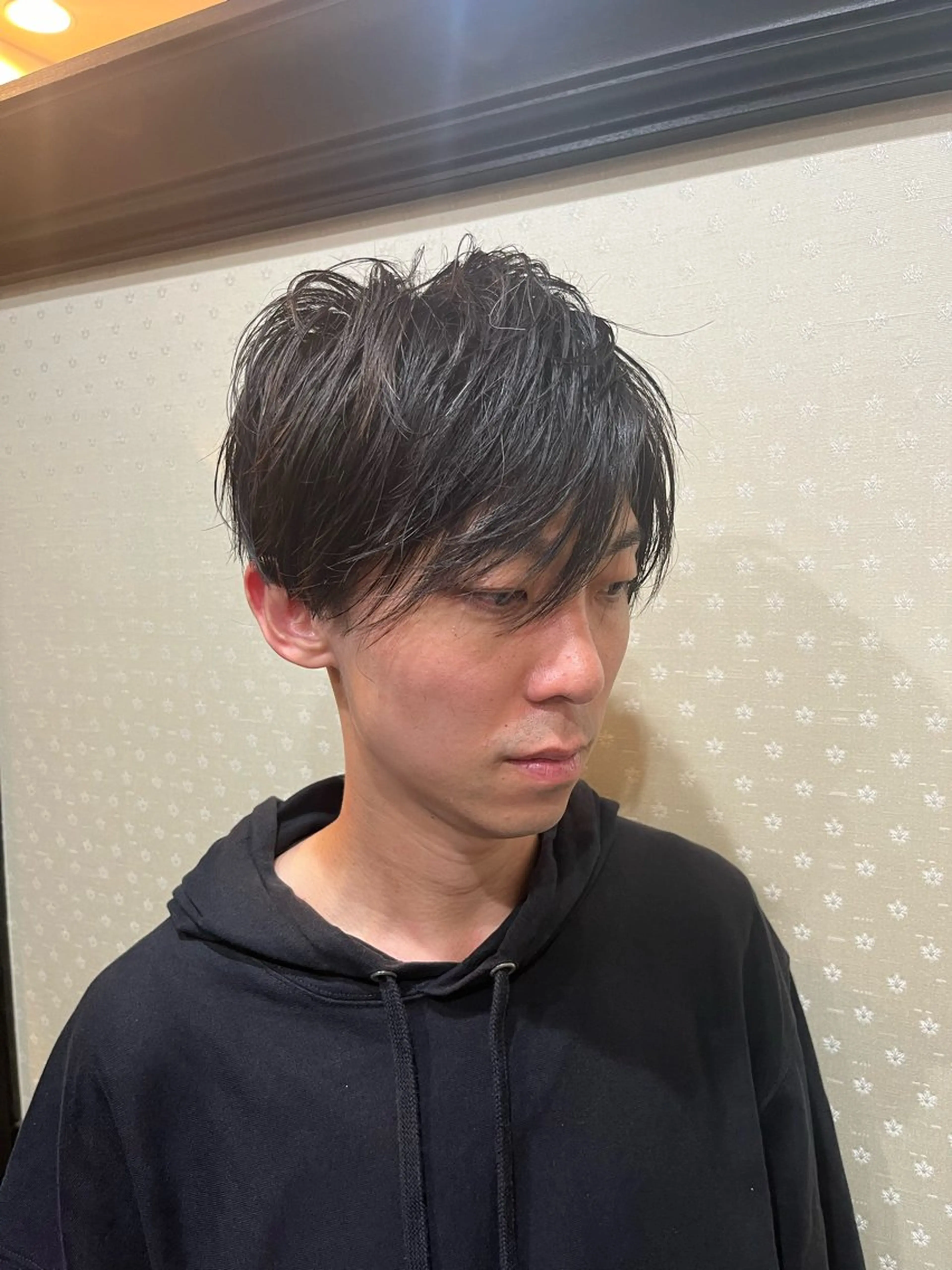 メンズ マッシュ メンズパーマ スタイリスト風間麗旺 メンズスタイル特化のヘアスタイル