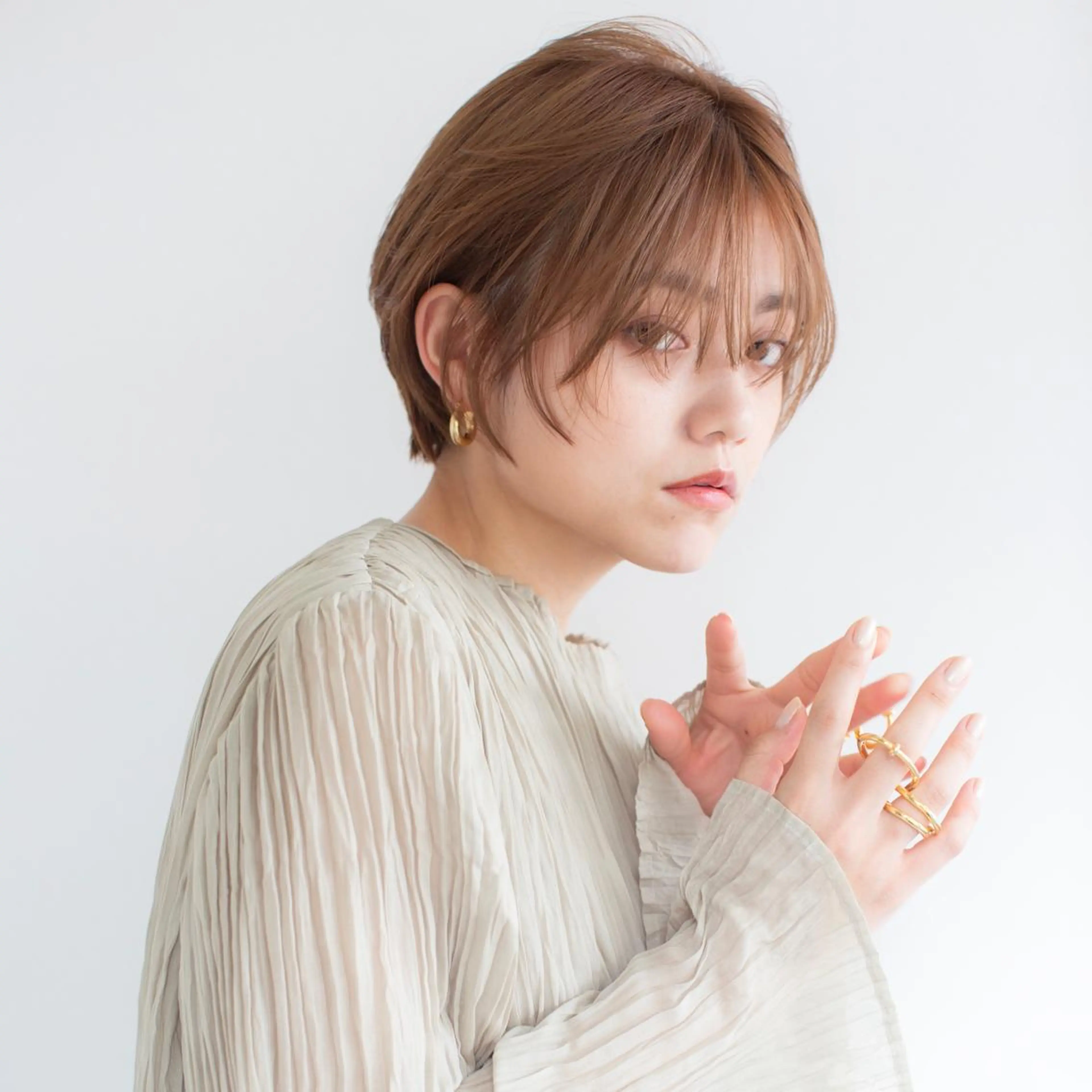 ショート ハンサムショート 似合わせカット ショートヘア f A ture.所属・《カット¥0》 朝山良徳のヘアスタイル