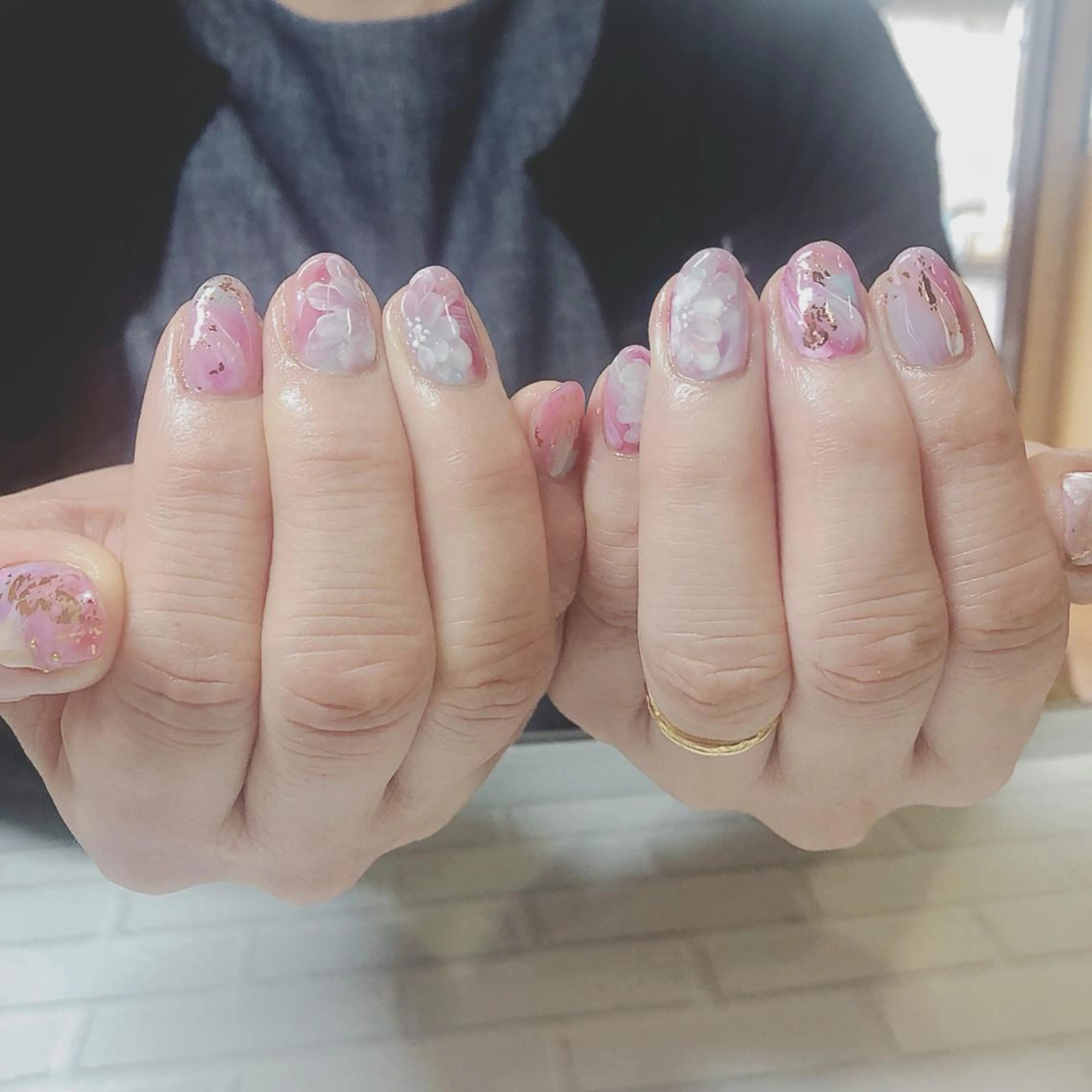 ネイル arm in arm ︎✿Yamamotoのマツエク・マツパデザイン