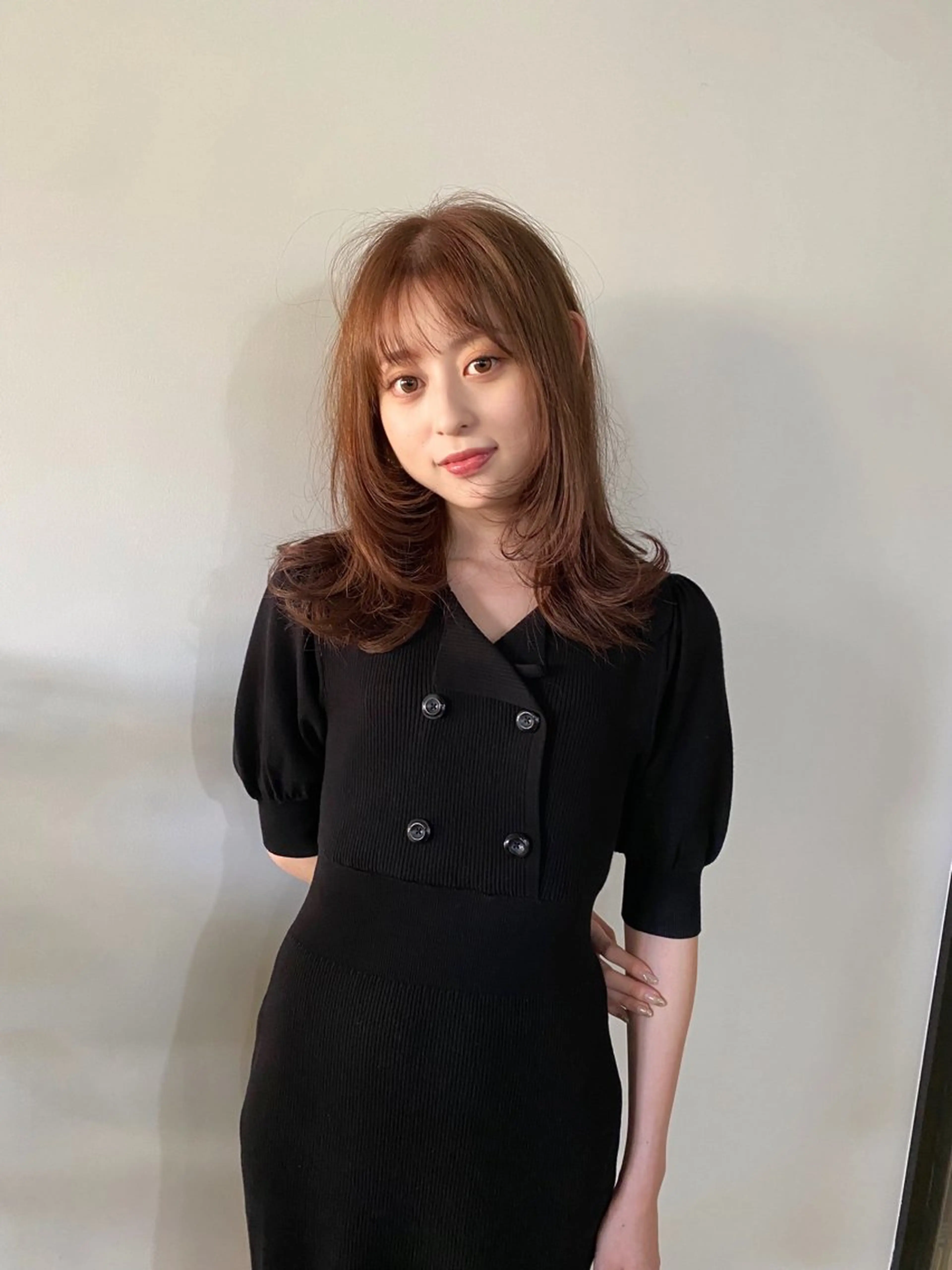 セミロング カラー カット ヘアカラー GATTACA所属・KEI gattacaのヘアスタイル