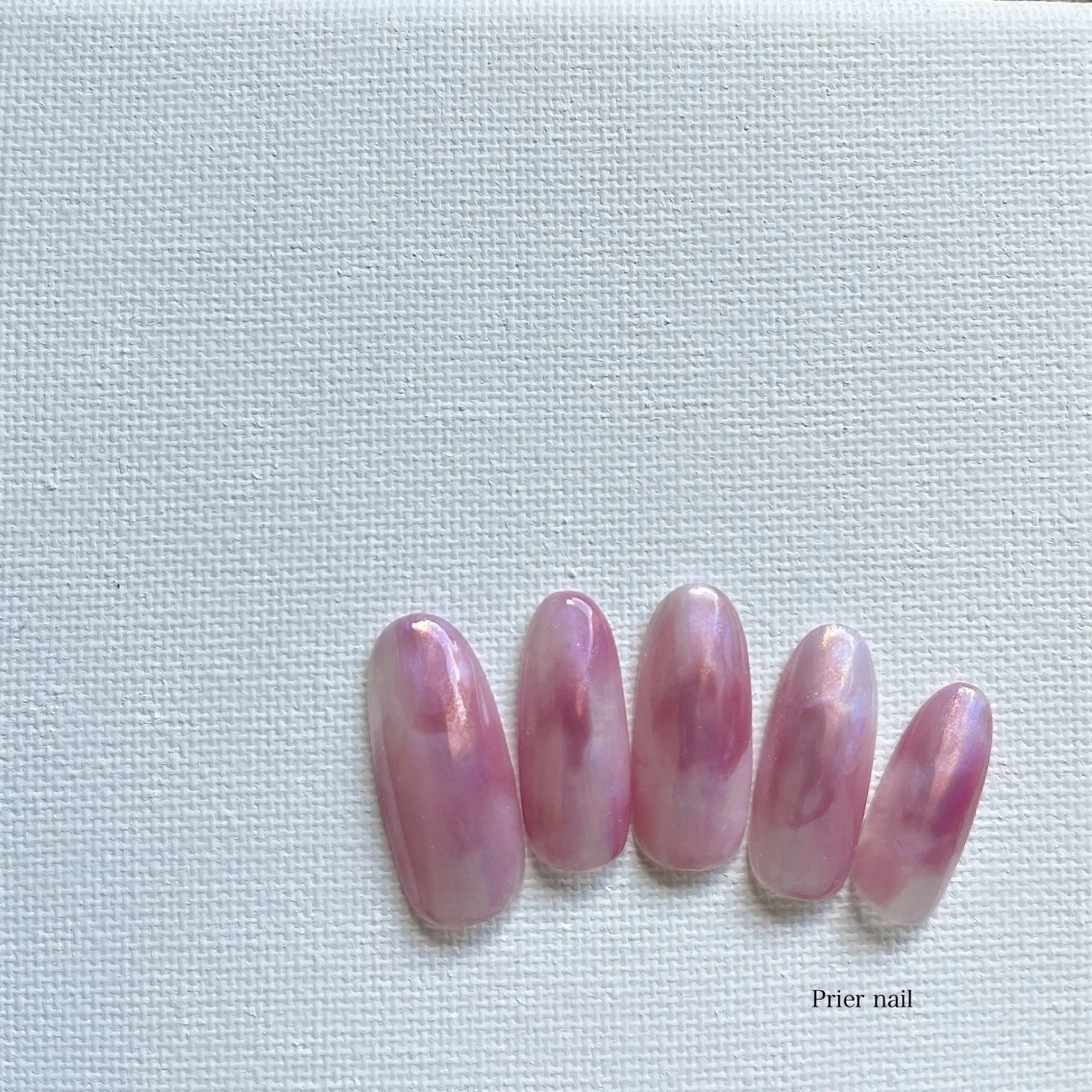 ネイル アートネイル ニュアンスネイル 春ネイル Prier×Kew hair所属・Prier nailのネイルデザイン