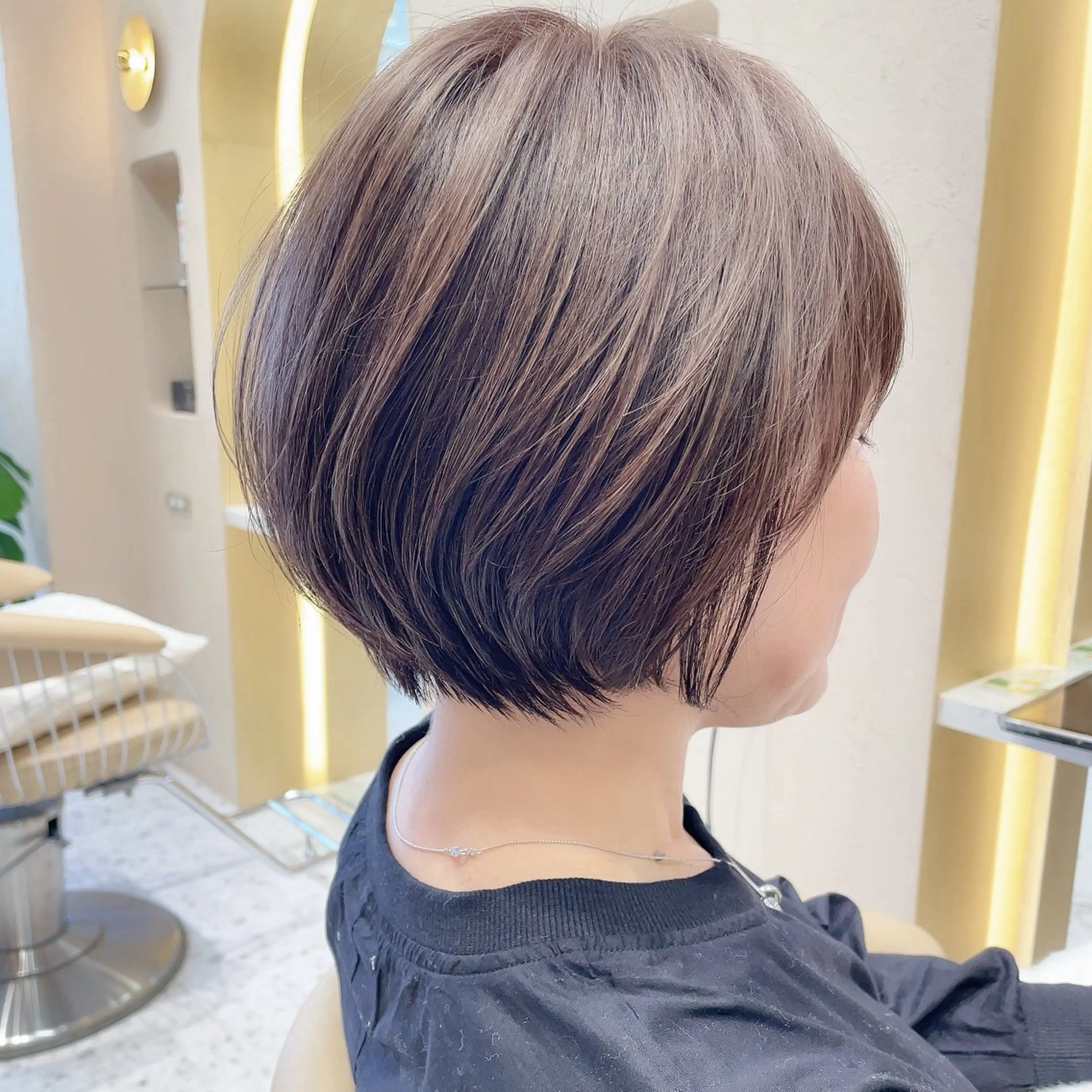 ショート カラー カット ヘアカラー トリートメント 韓国ヘア/髪質改善 /Harunaのヘアスタイル