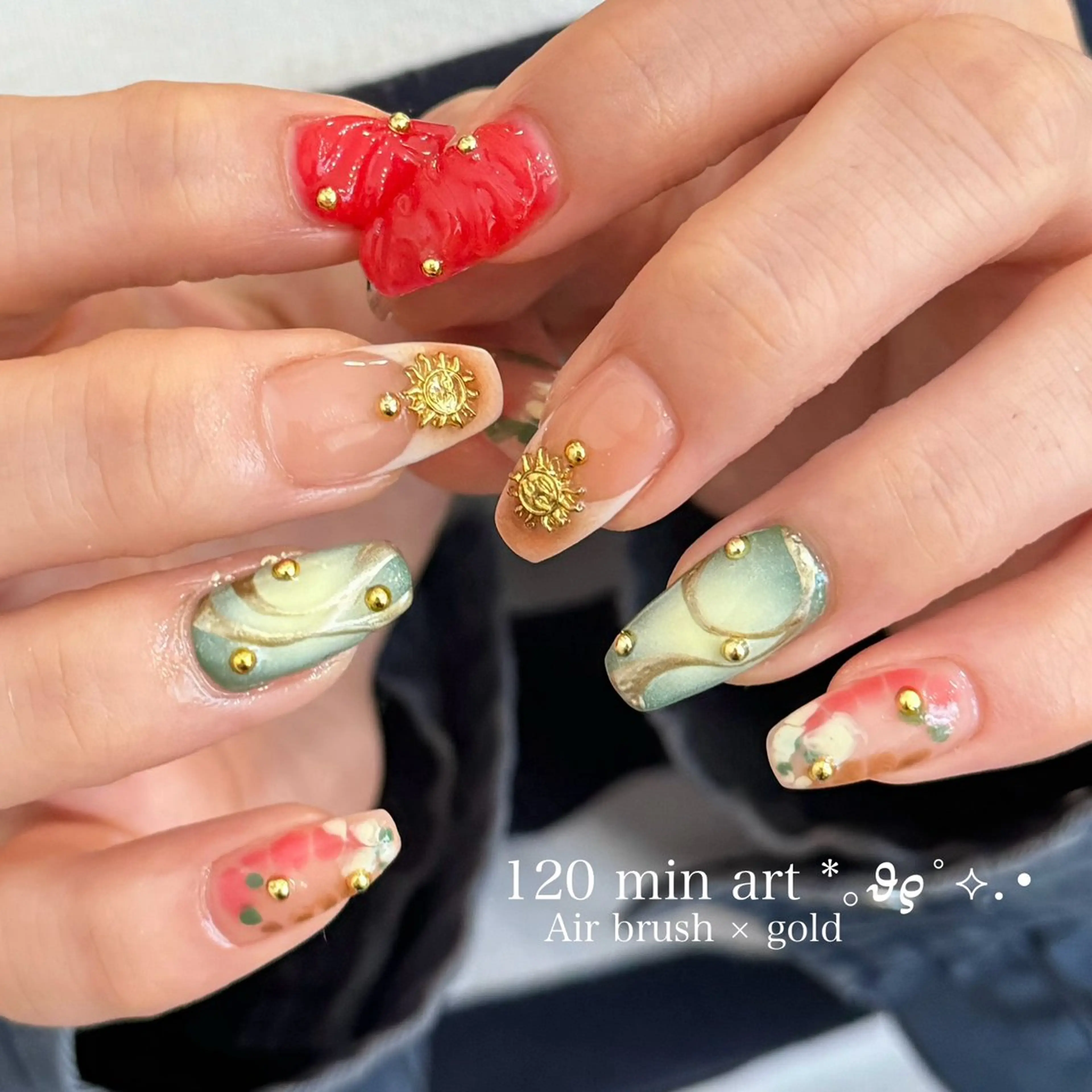 🌷ネイル アート放題120min (オフ有り)の写真