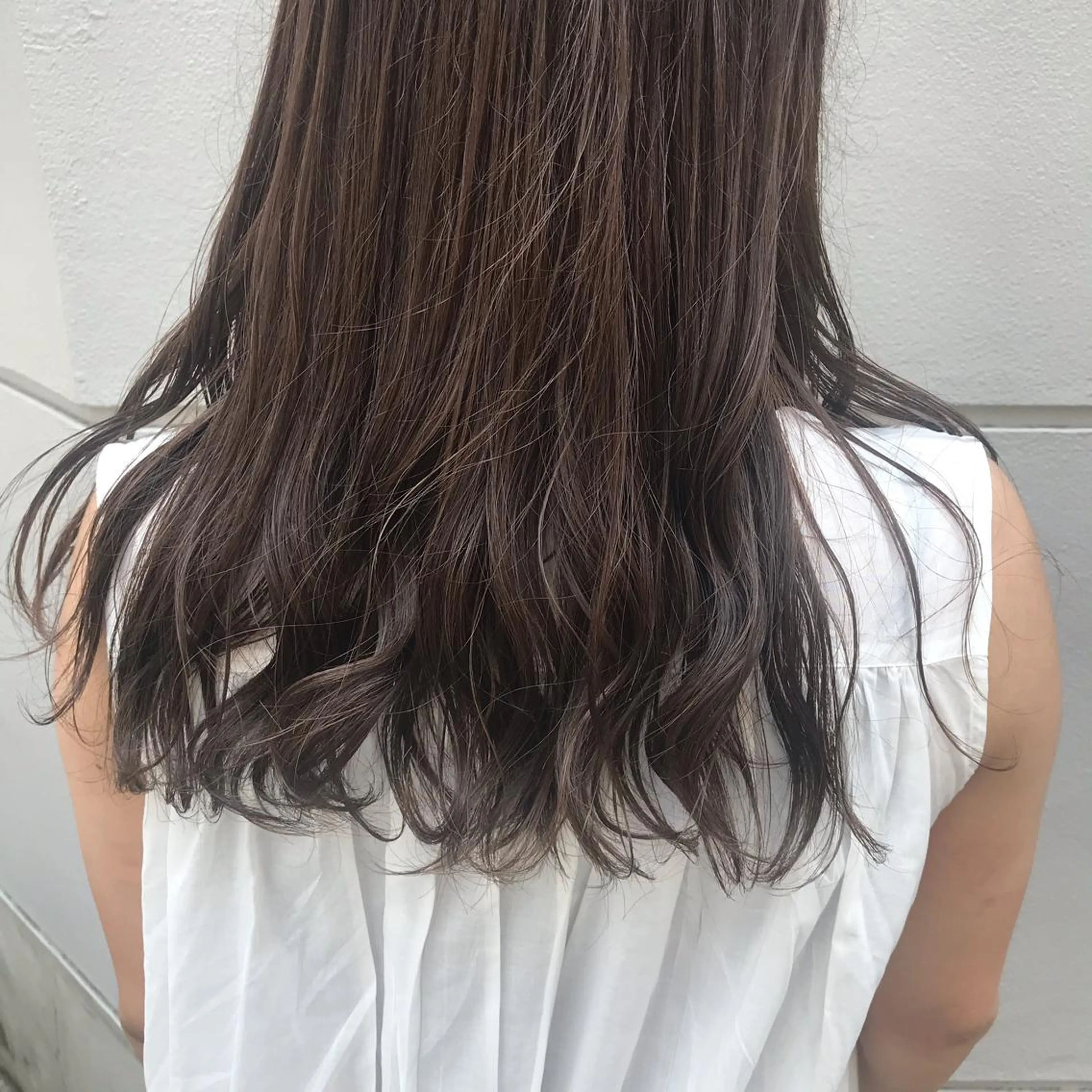 ロング カラー サナ🌱 切りっぱなしボブのヘアスタイル