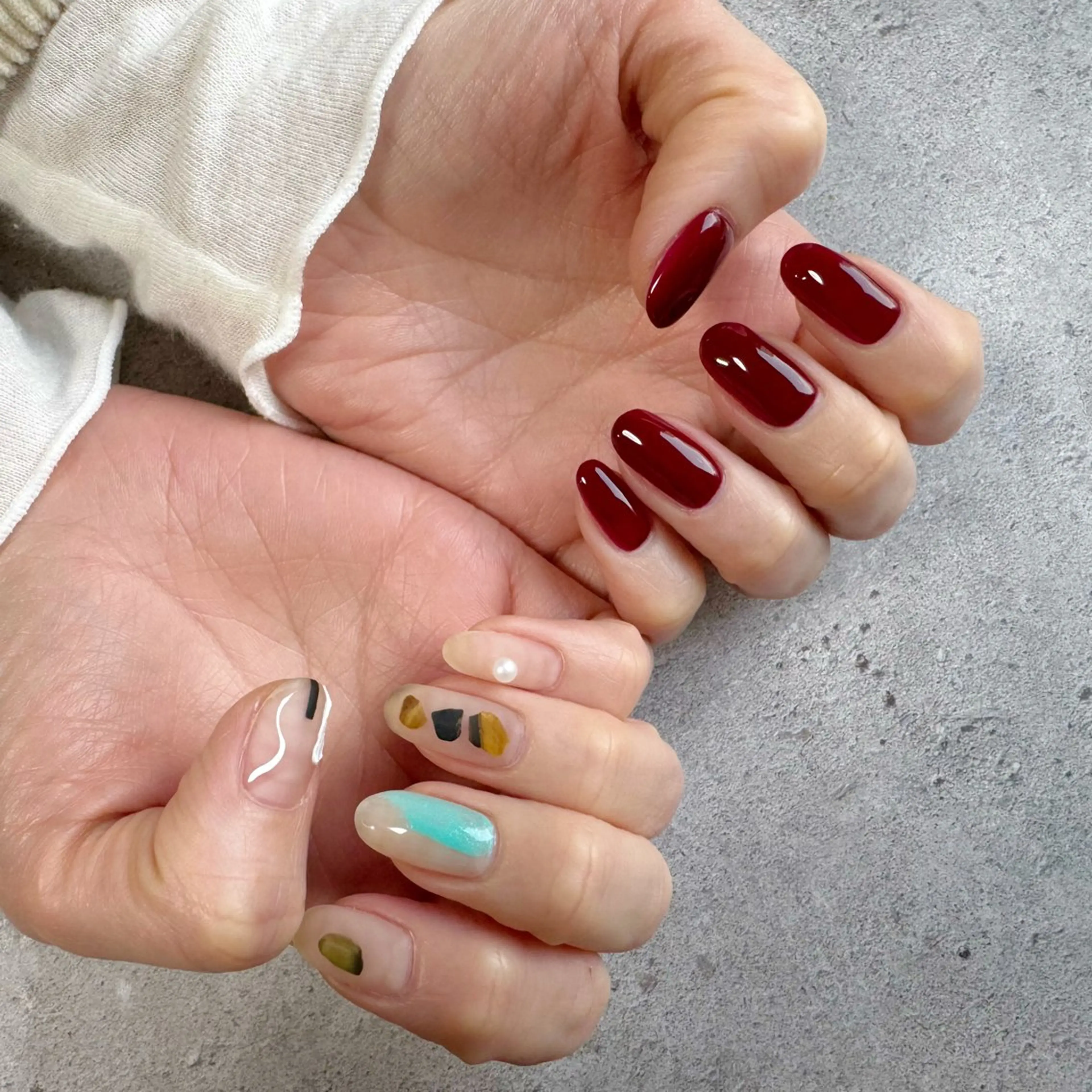 ネイル ハンドネイル フットネイル nail salon mieux(ミュー)のネイルデザイン