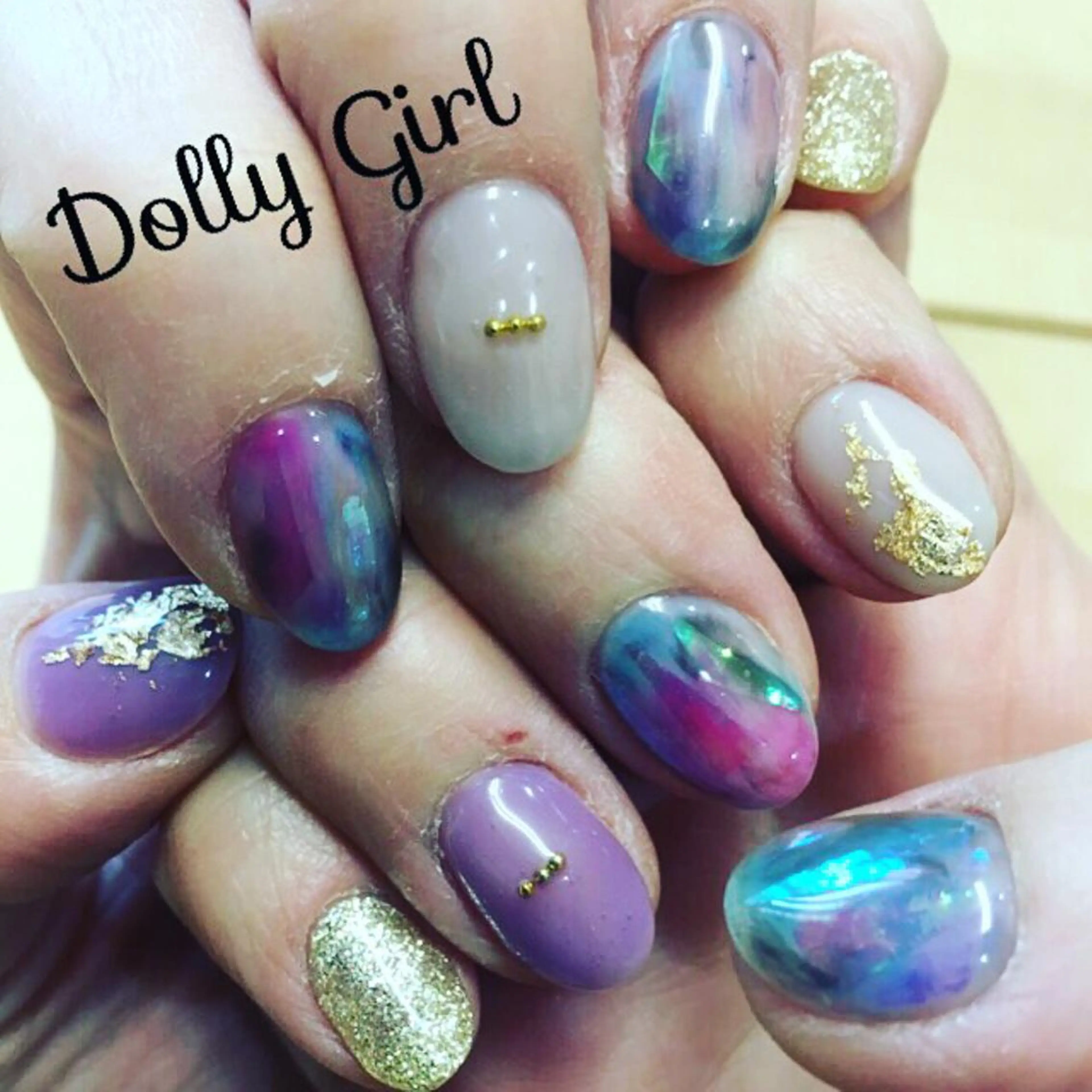 ネイル 個室ネイルサロンDolly  Girl〜ドーリーガール〜所属・DollyGirl KYOKOのネイルデザイン