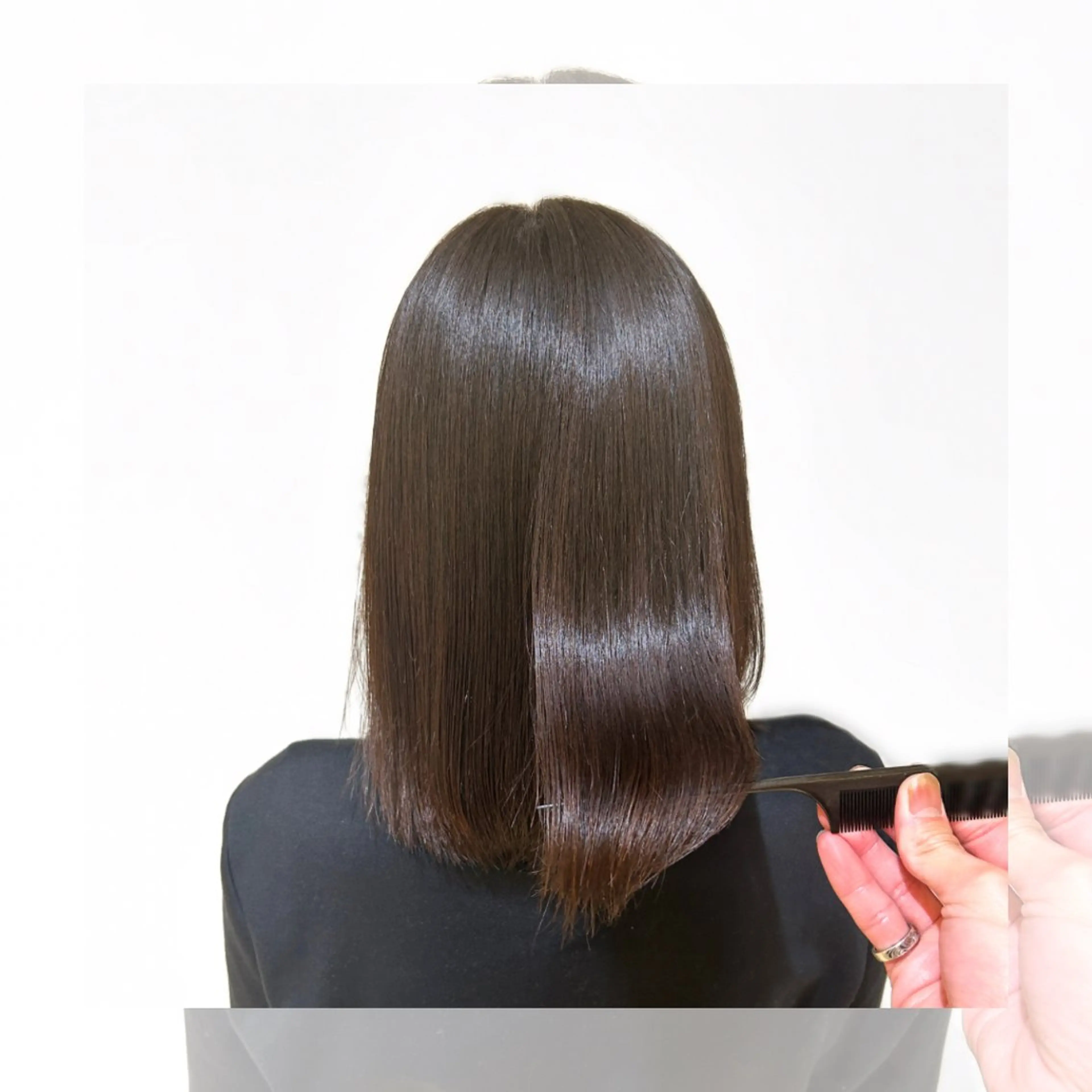 ミディアム IwAsh中山駅店所属・【ツヤ髪特化】 Santaのヘアスタイル