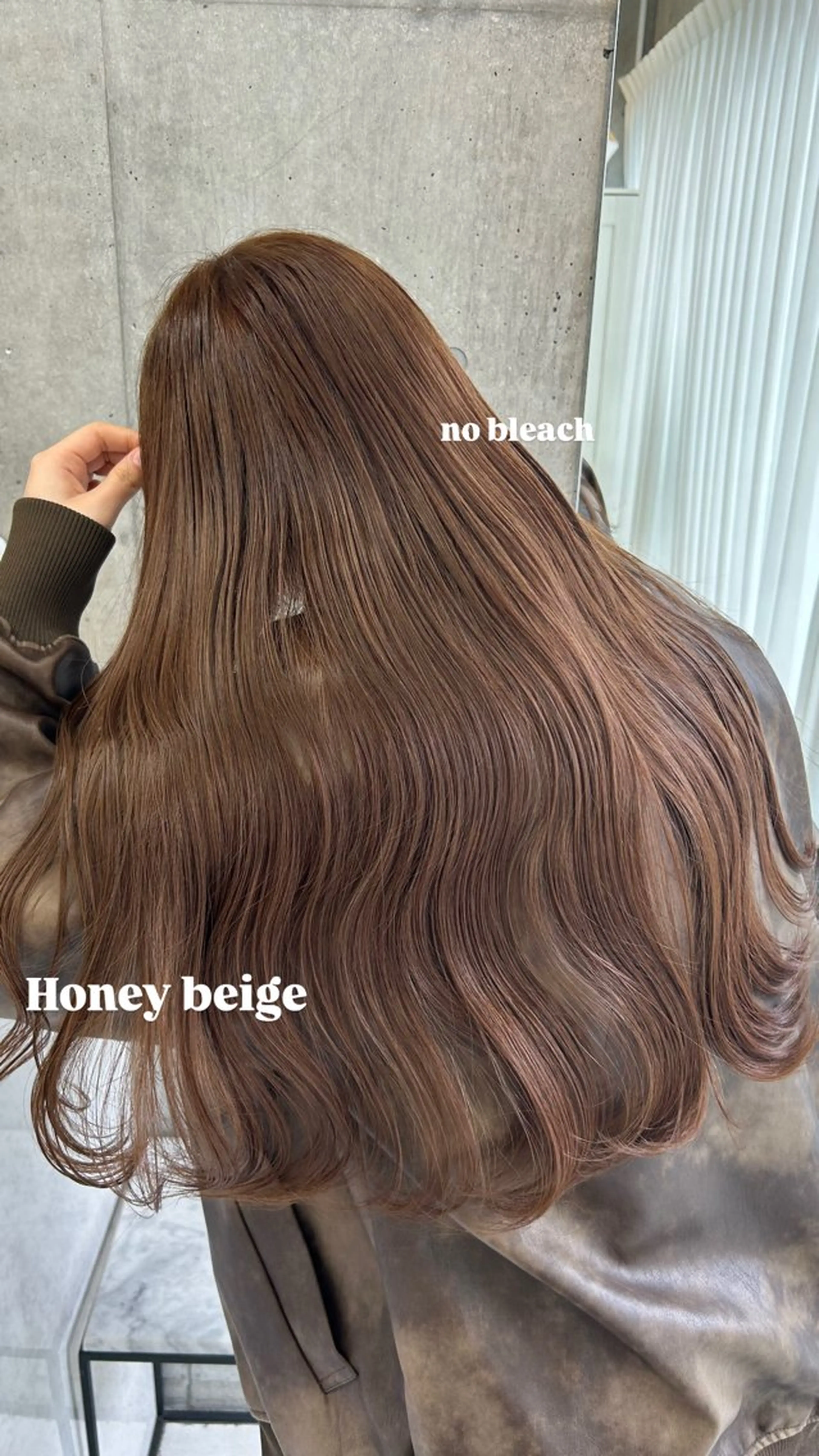 ロング レイヤーカット ヘアカラー トリートメント LOE所属・LOE Yuuka/42🩵のヘアスタイル