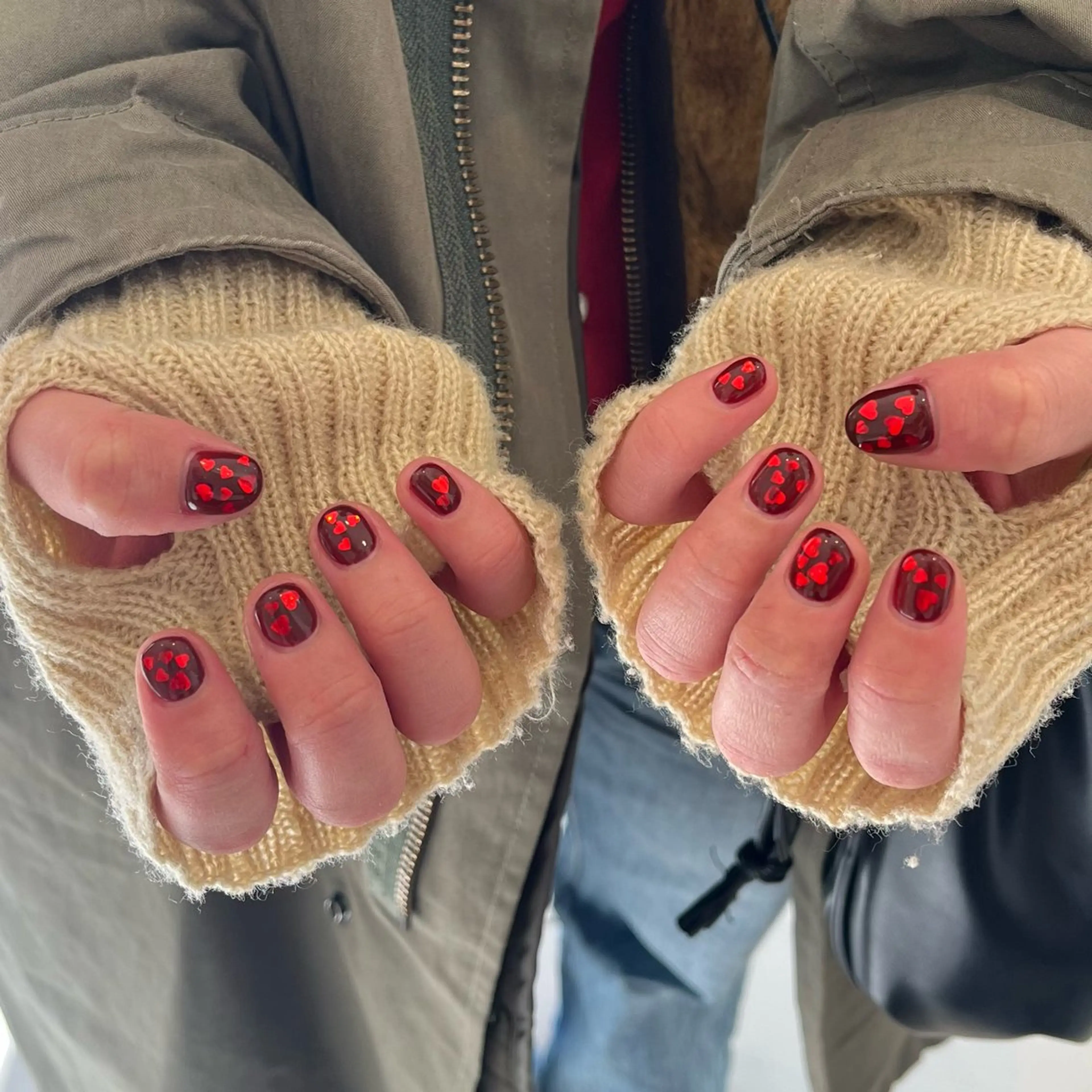 ネイル 冬ネイル クリスマス Allure 小山店 Shioriのネイルデザイン