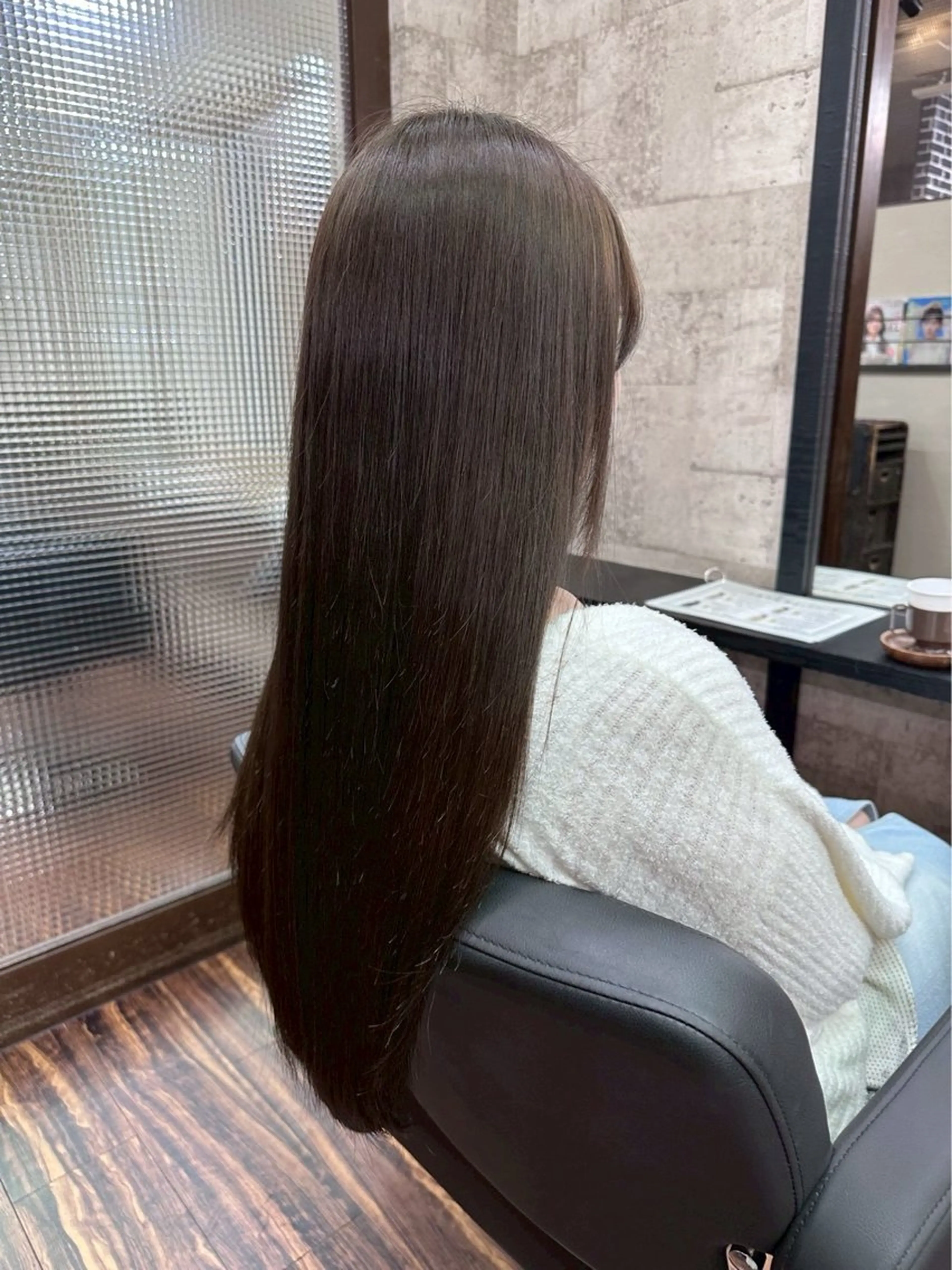 💖ワンカラー＋髪質改善トリートメント¥4660​〜​の写真