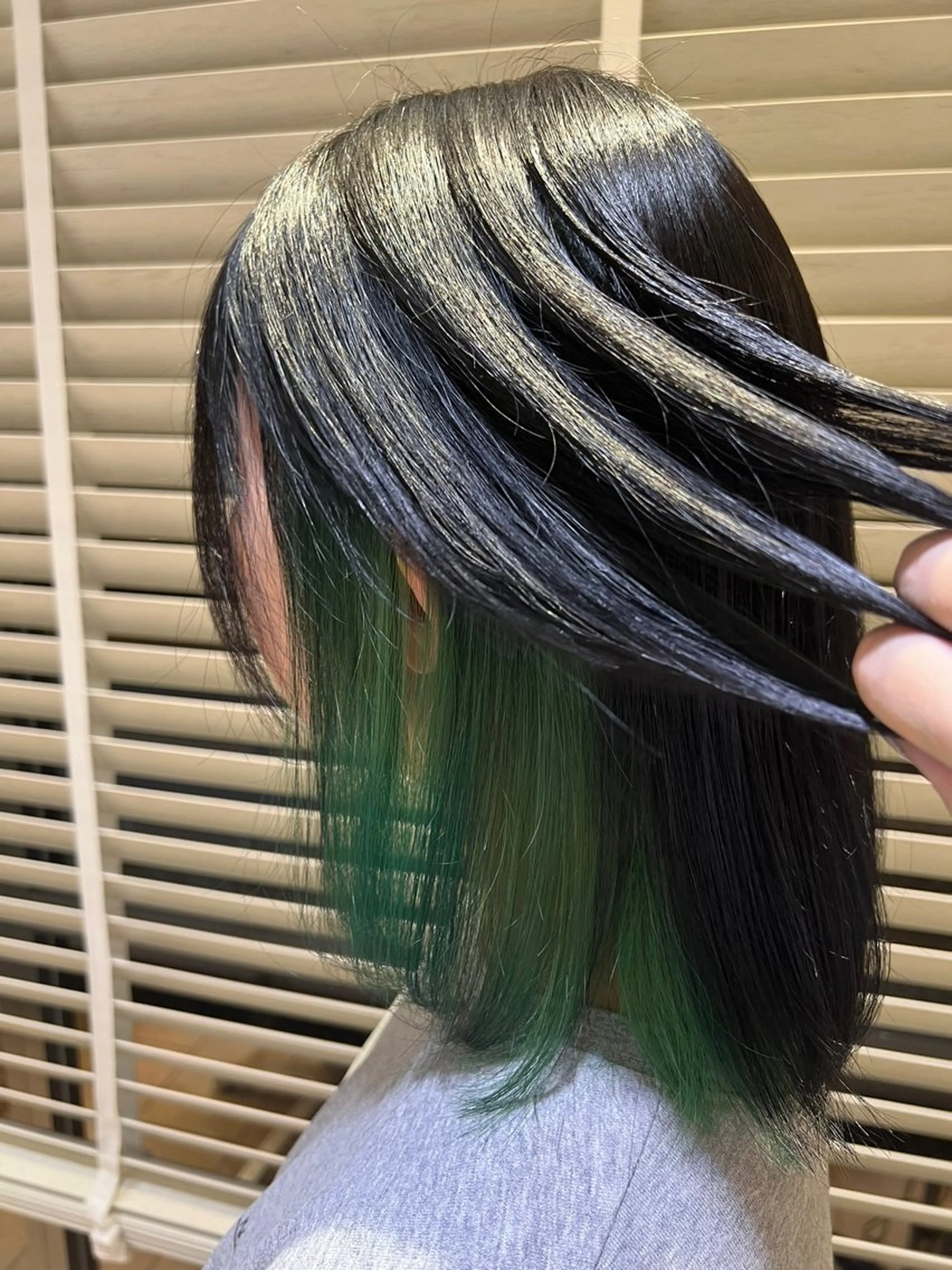 ミディアム カラー Anche所属・カットモデル様 募集中のヘアスタイル