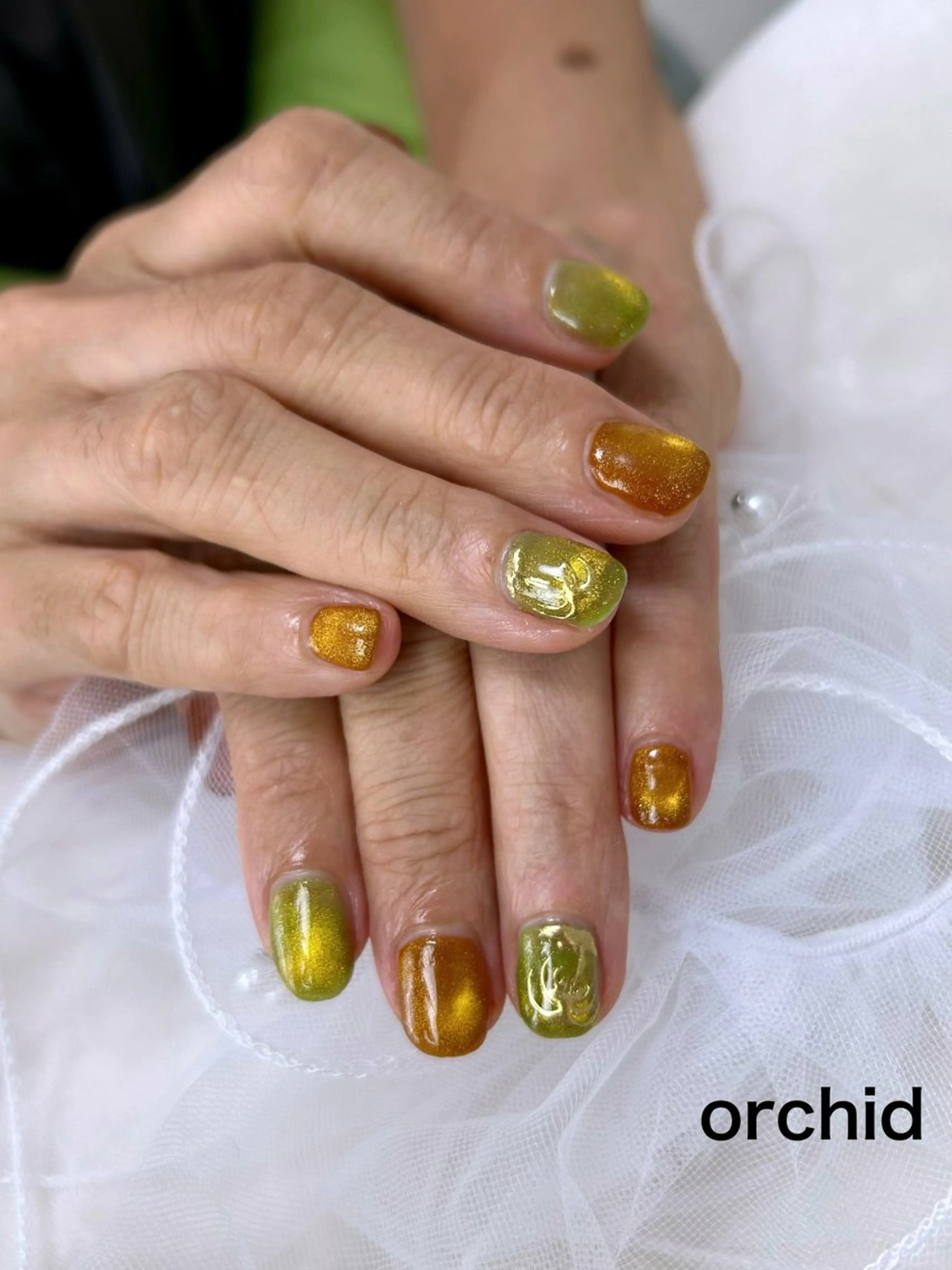 ネイル orchid ♡オーキッドのネイルデザイン