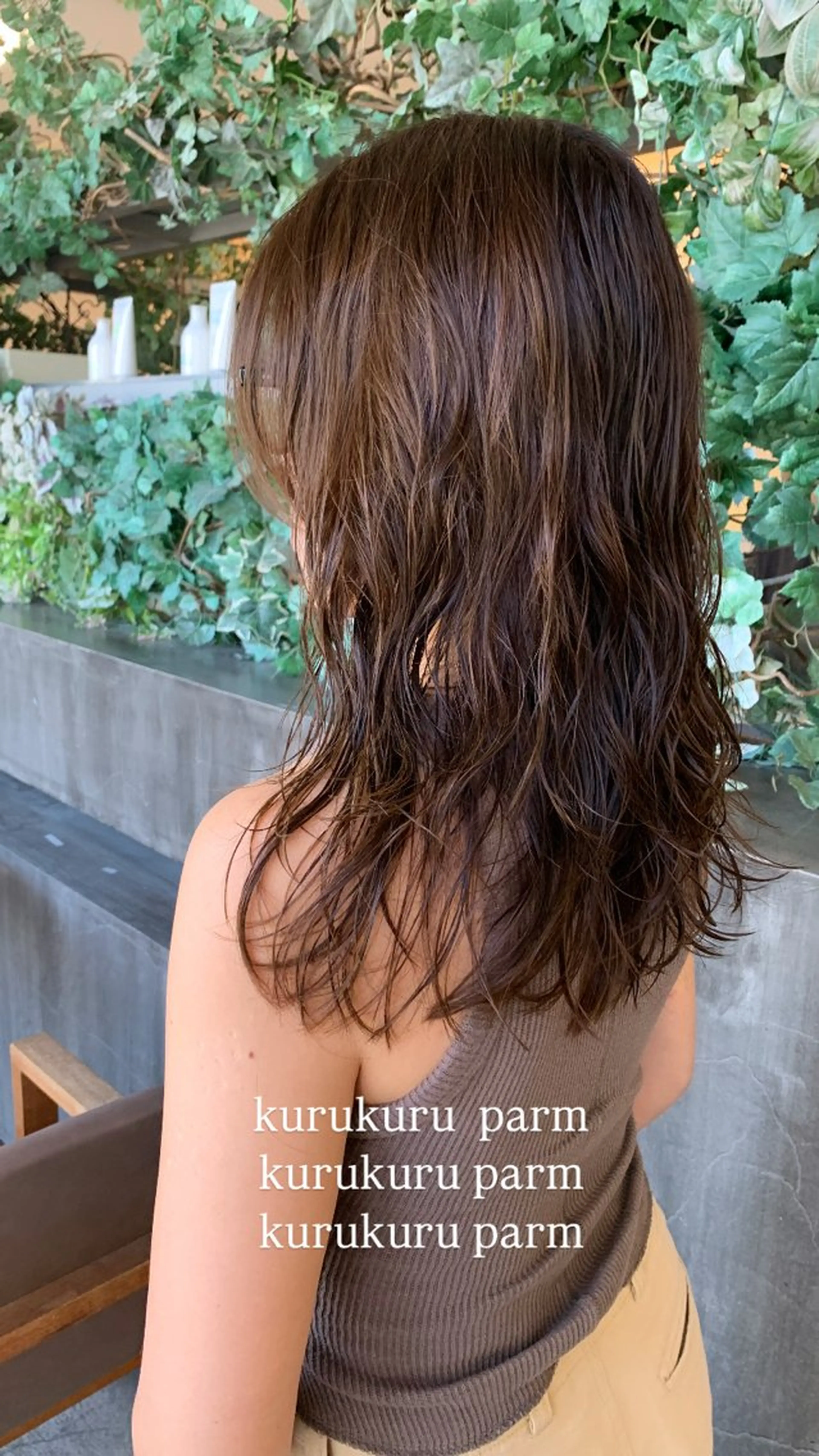 パーマ 田中 亜沙美のヘアスタイル