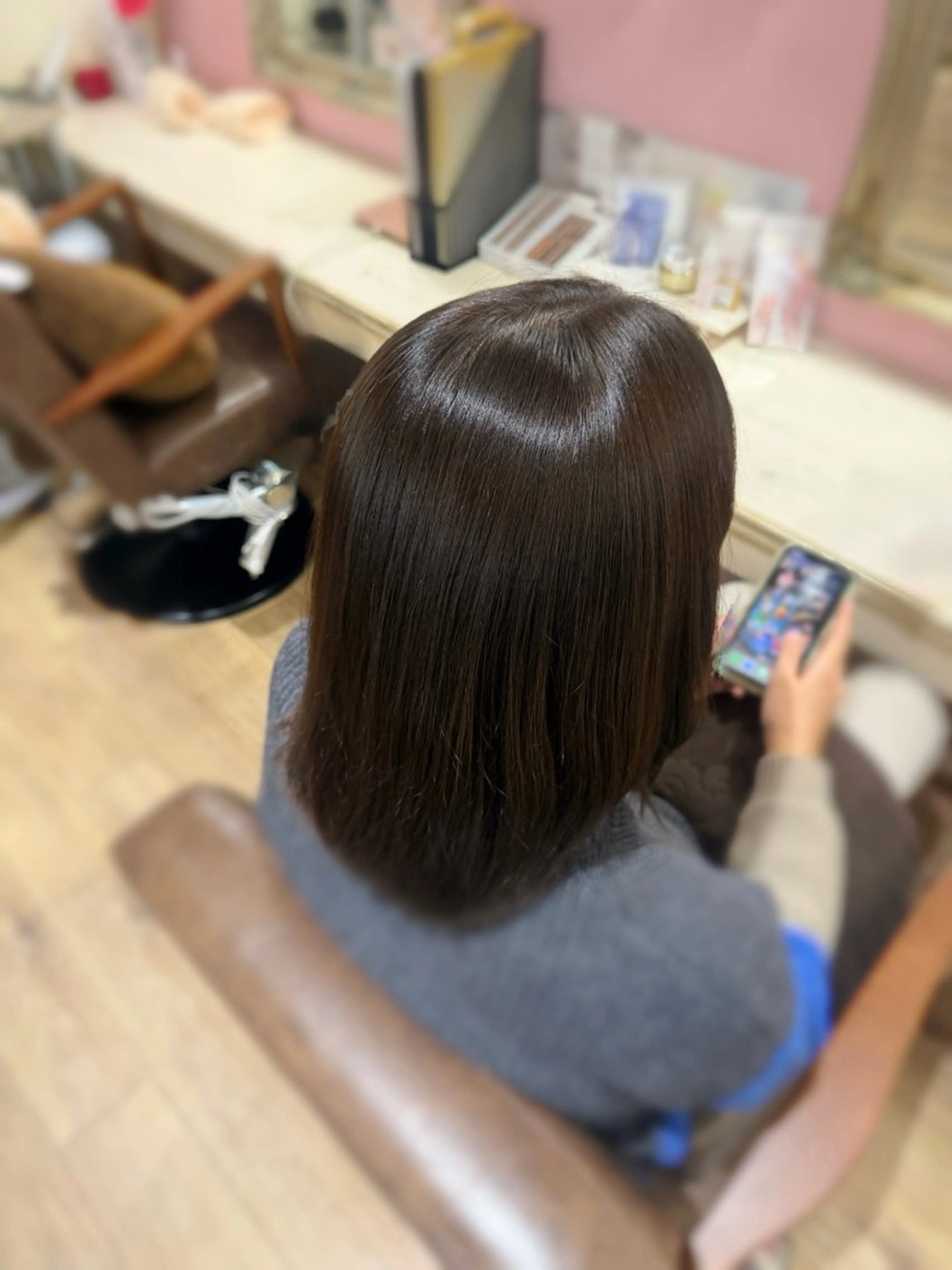 カラー オリーブカラー Plaatje🫧 碧のヘアスタイル