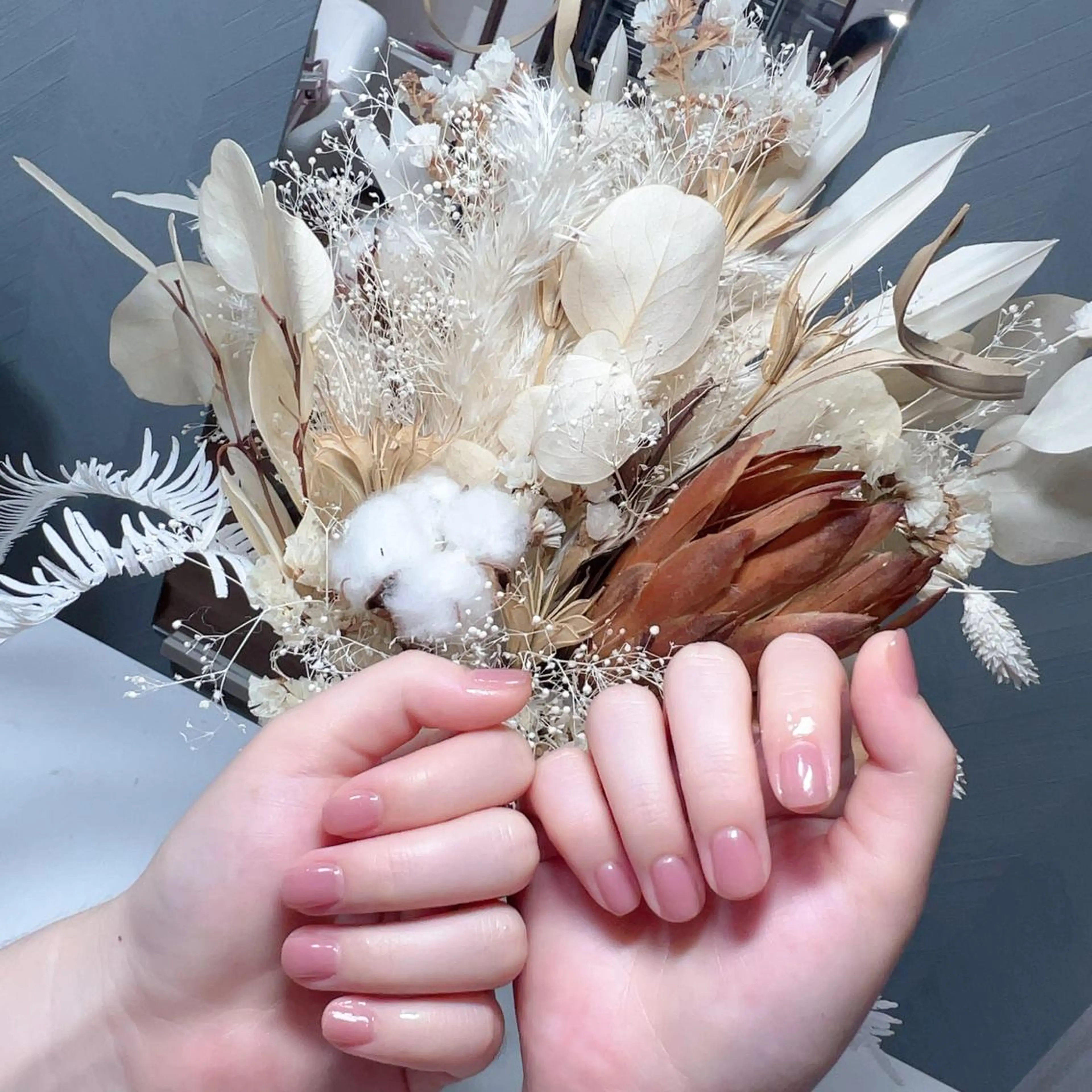 ネイル ハンドネイル M🌷nail 長さだし専門店のネイルデザイン