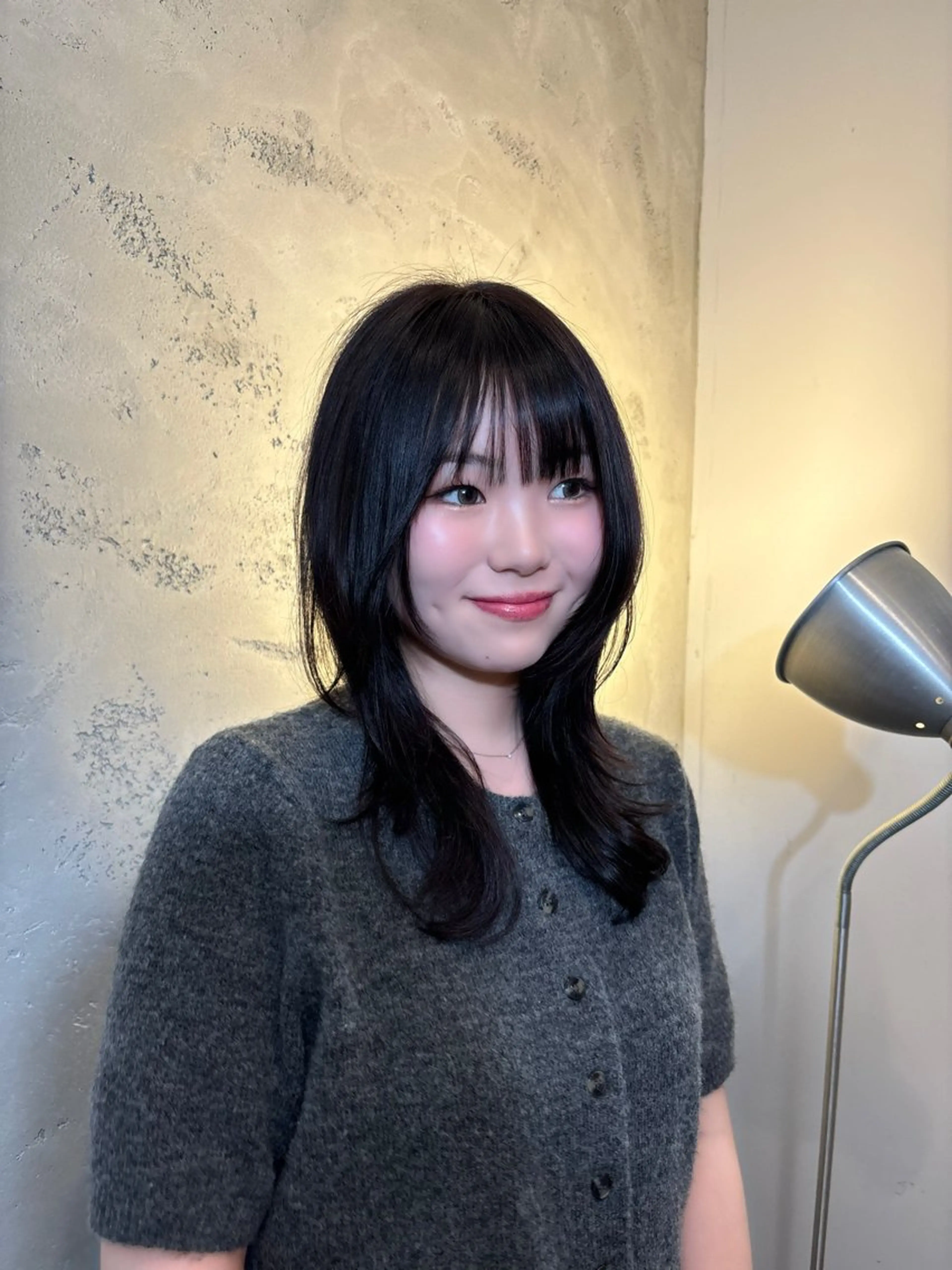 🫧似合わせカット🫧+透明感フルカラー💕+選べる髪質改善トリートメント🥣の写真